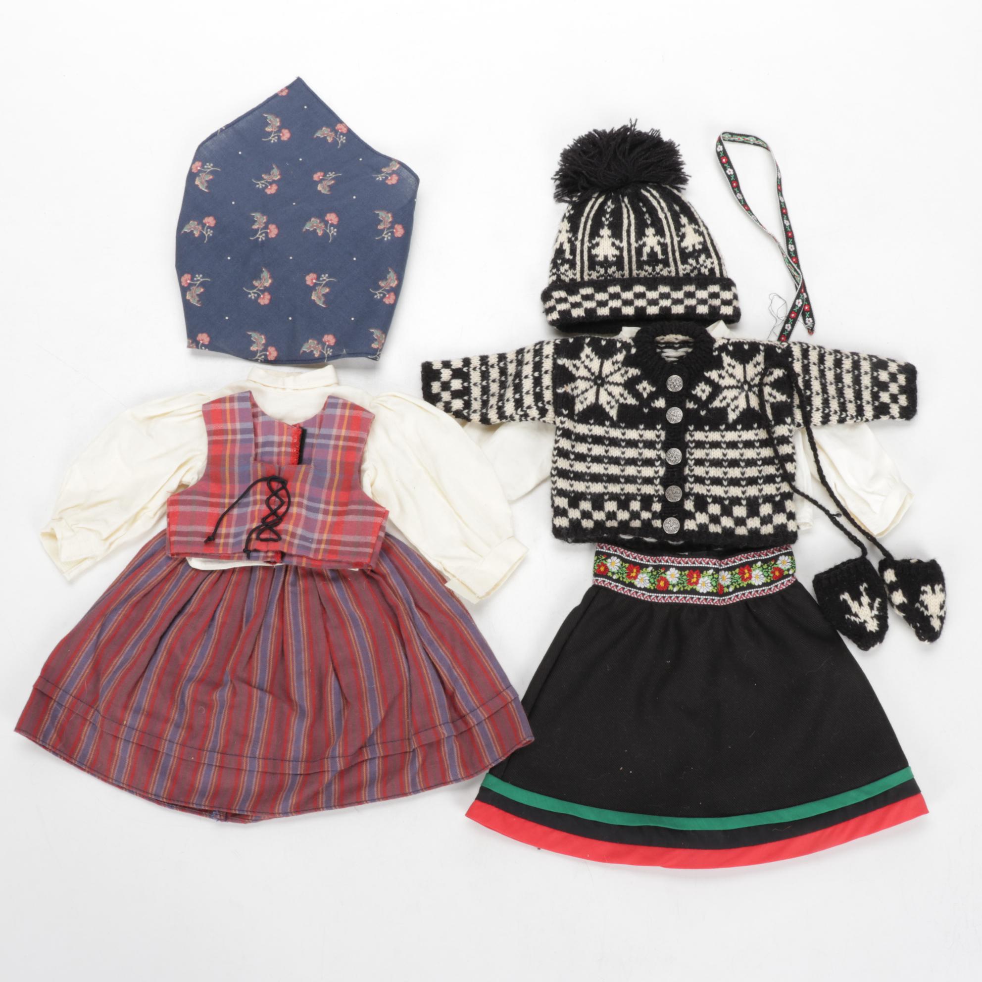 American Girl Doll Kirsten with Book, Pleasant Company Clothing and Furniture