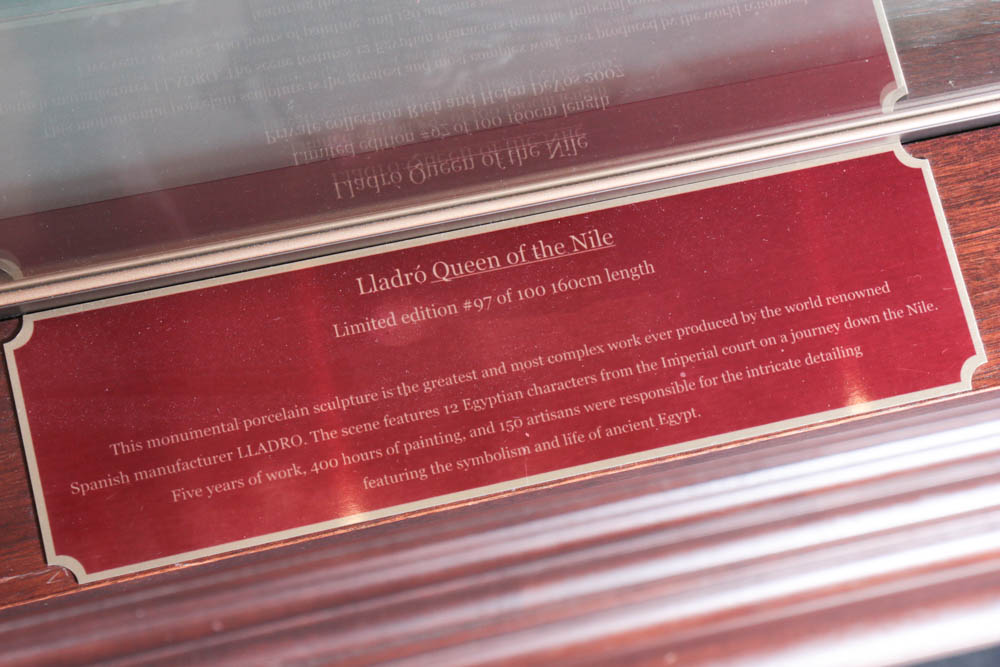 Lladró "Queen of the Nile" Large-Scale Limited Edition Porcelain Sculpture