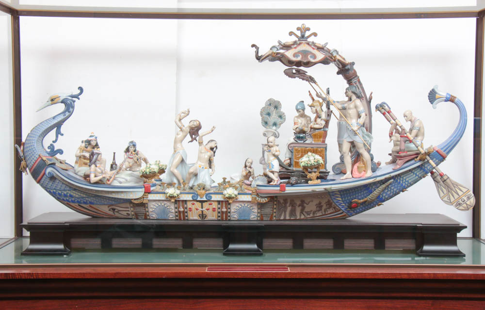 Lladró "Queen of the Nile" Large-Scale Limited Edition Porcelain Sculpture