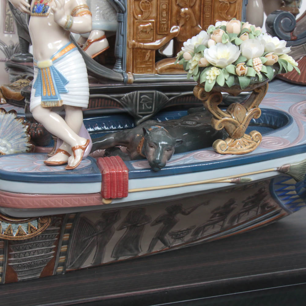 Lladró "Queen of the Nile" Large-Scale Limited Edition Porcelain Sculpture