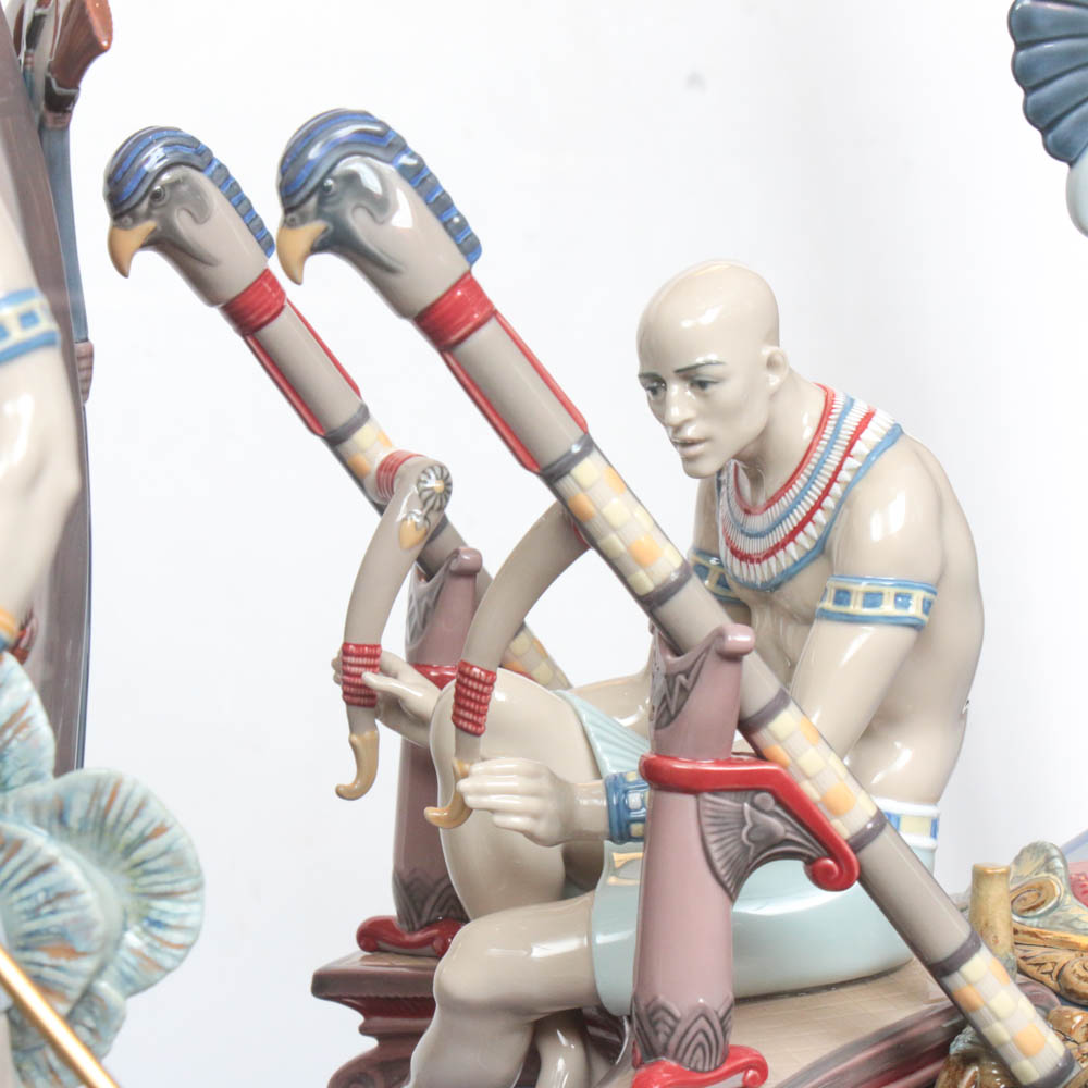Lladró "Queen of the Nile" Large-Scale Limited Edition Porcelain Sculpture