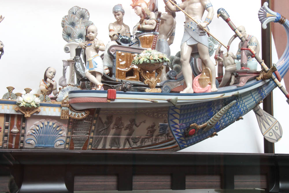 Lladró "Queen of the Nile" Large-Scale Limited Edition Porcelain Sculpture