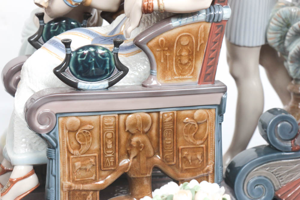 Lladró "Queen of the Nile" Large-Scale Limited Edition Porcelain Sculpture