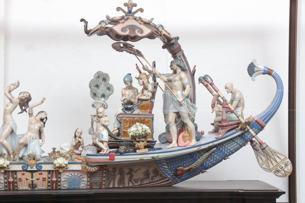 Lladró "Queen of the Nile" Large-Scale Limited Edition Porcelain Sculpture