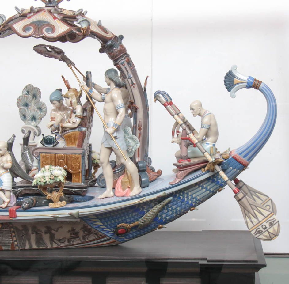 Lladró "Queen of the Nile" Large-Scale Limited Edition Porcelain Sculpture