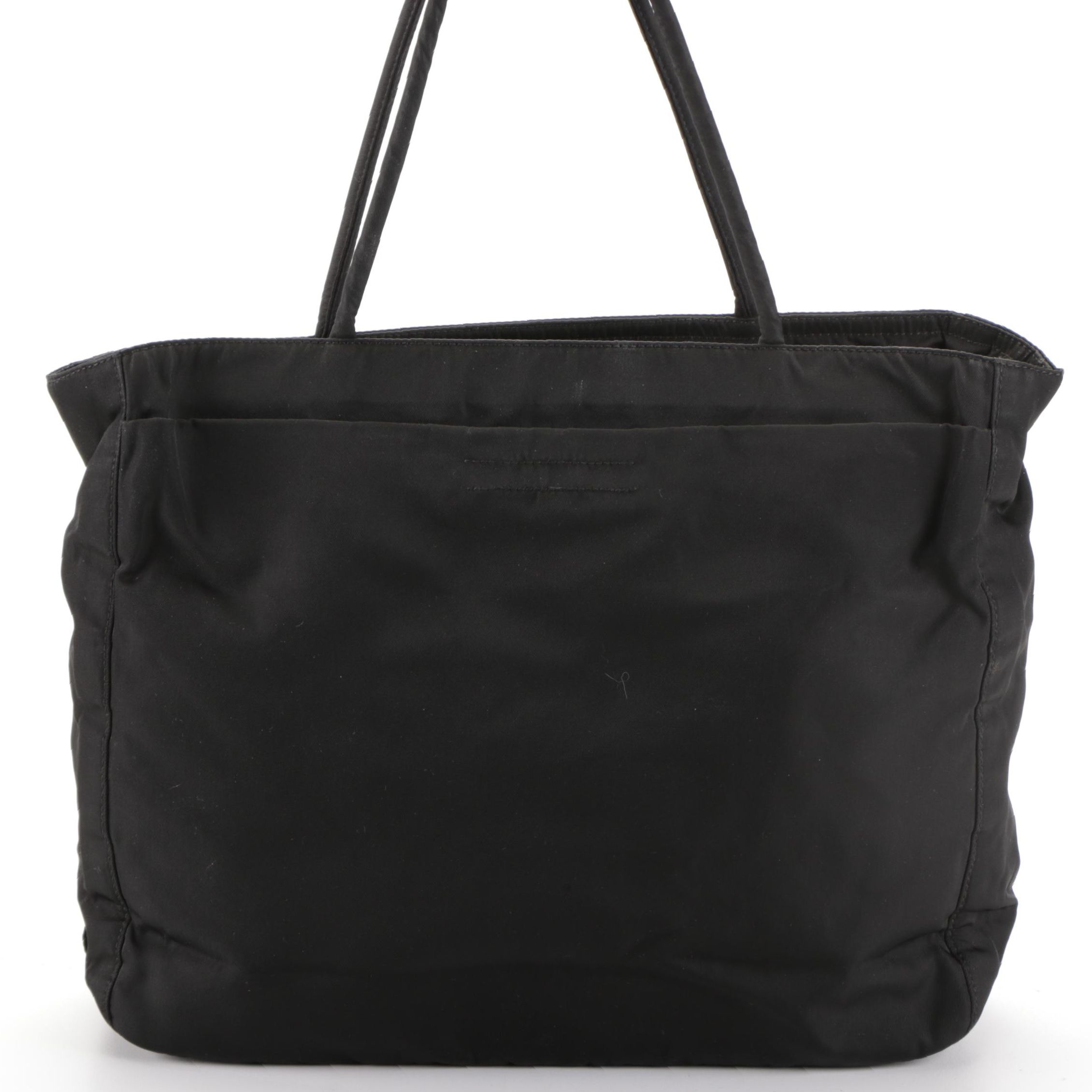 Prada Black Tessuto Nylon Tote Bag