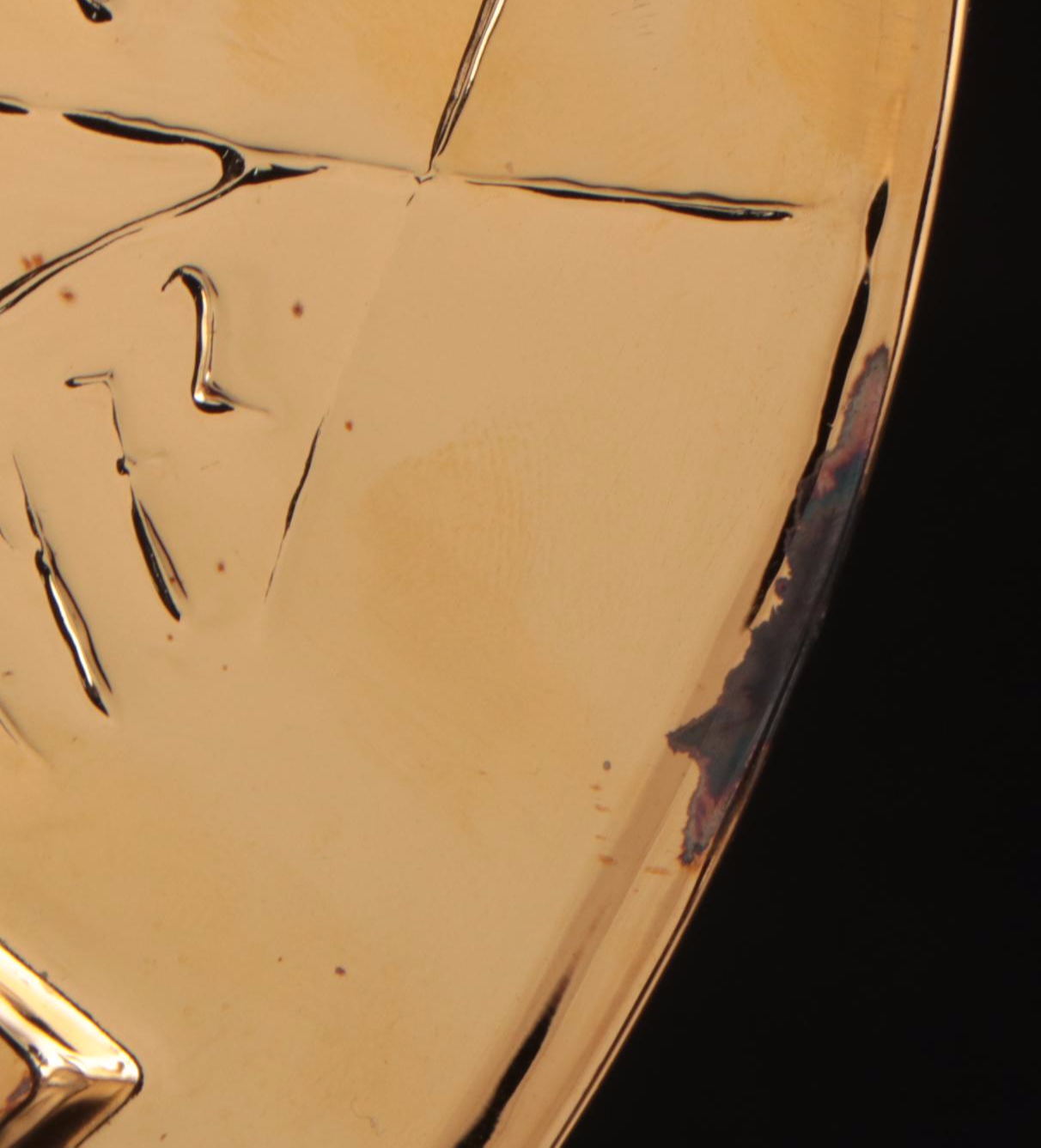 Lincoln Mint "Easter Christ" Sterling Silver Plate by Salvador Dalí, 1972