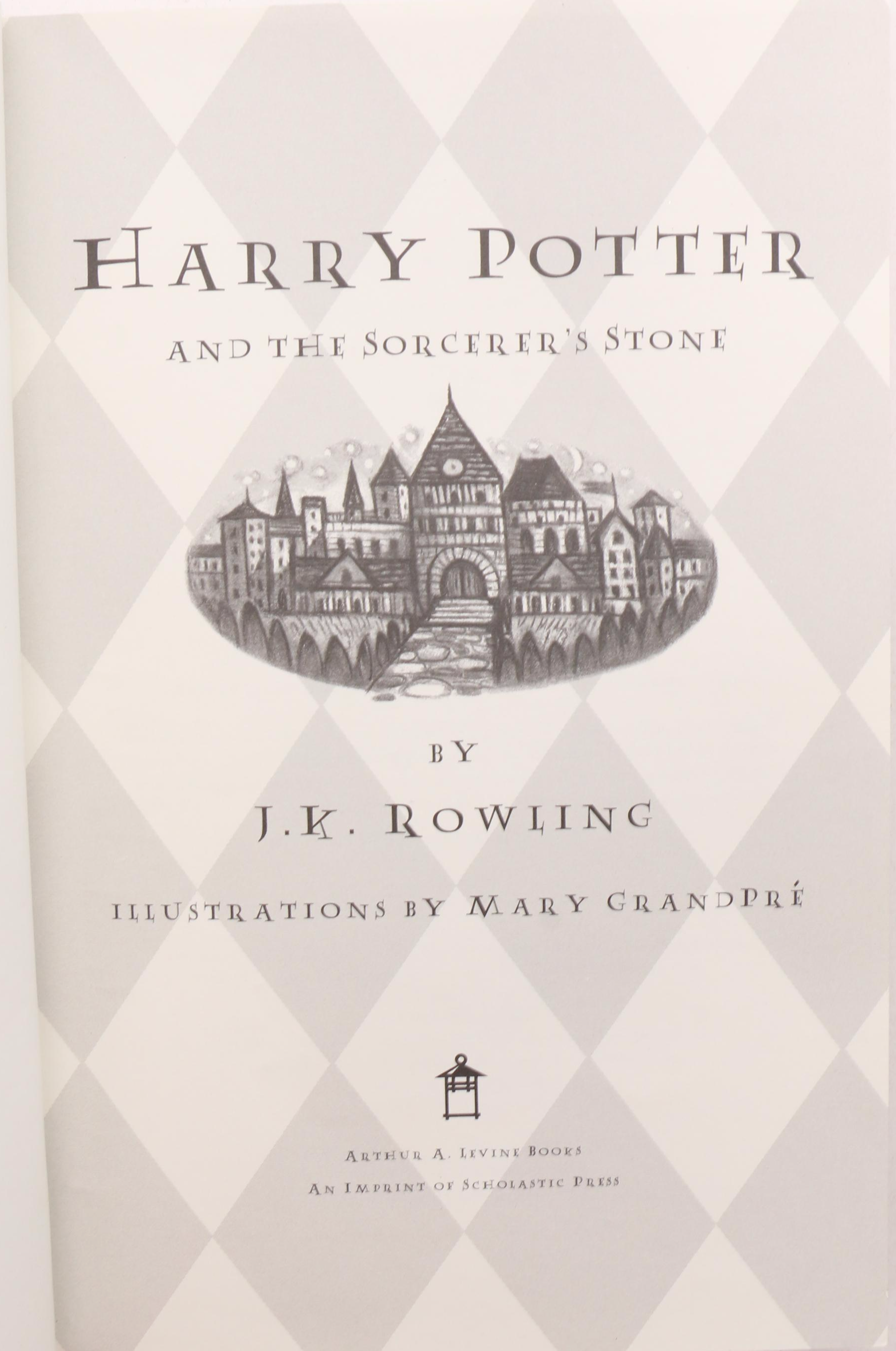 Complete "Harry Potter" Series by J.K. Rowling Including First American Editions