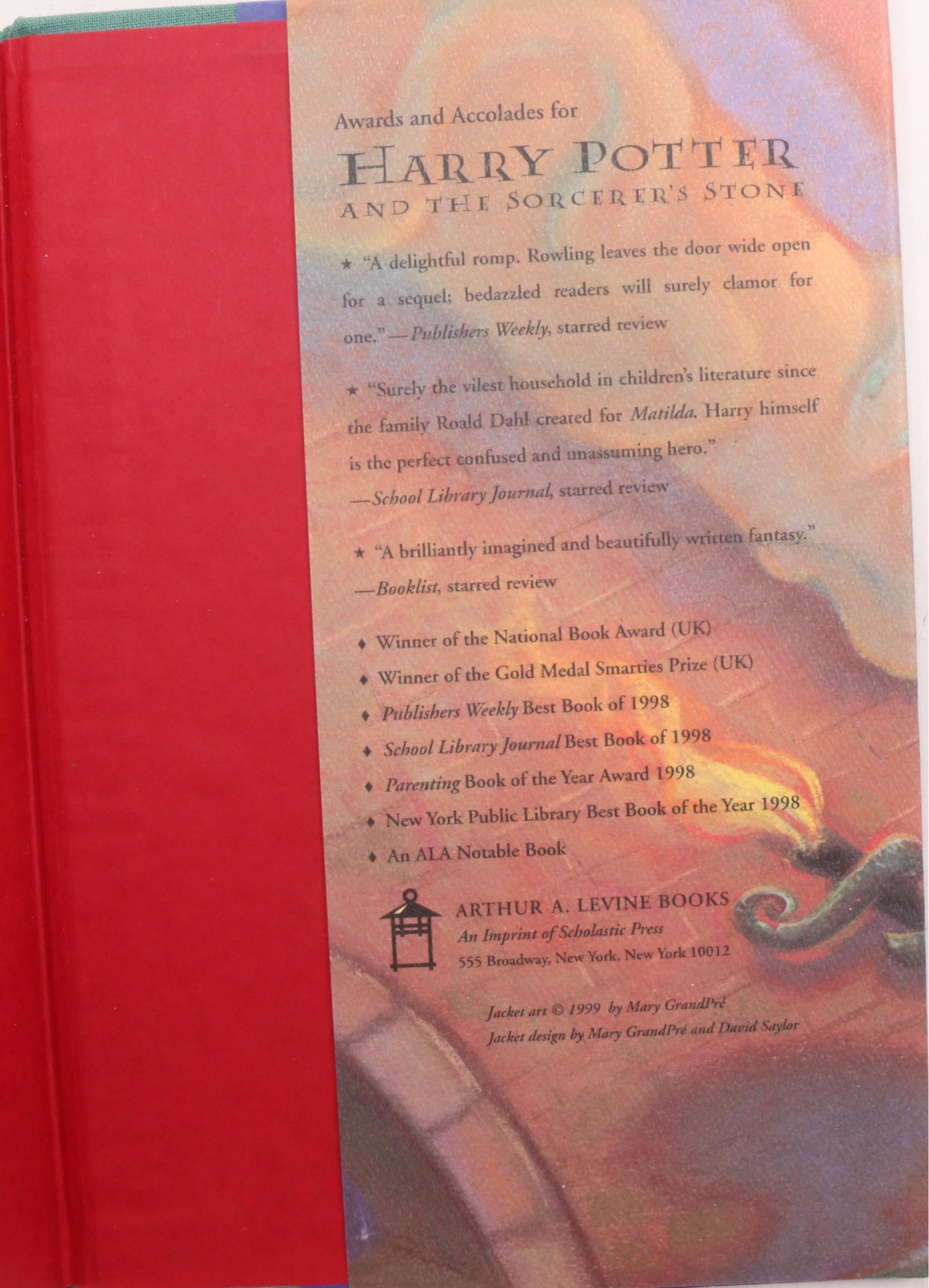 Complete "Harry Potter" Series by J.K. Rowling Including First American Editions