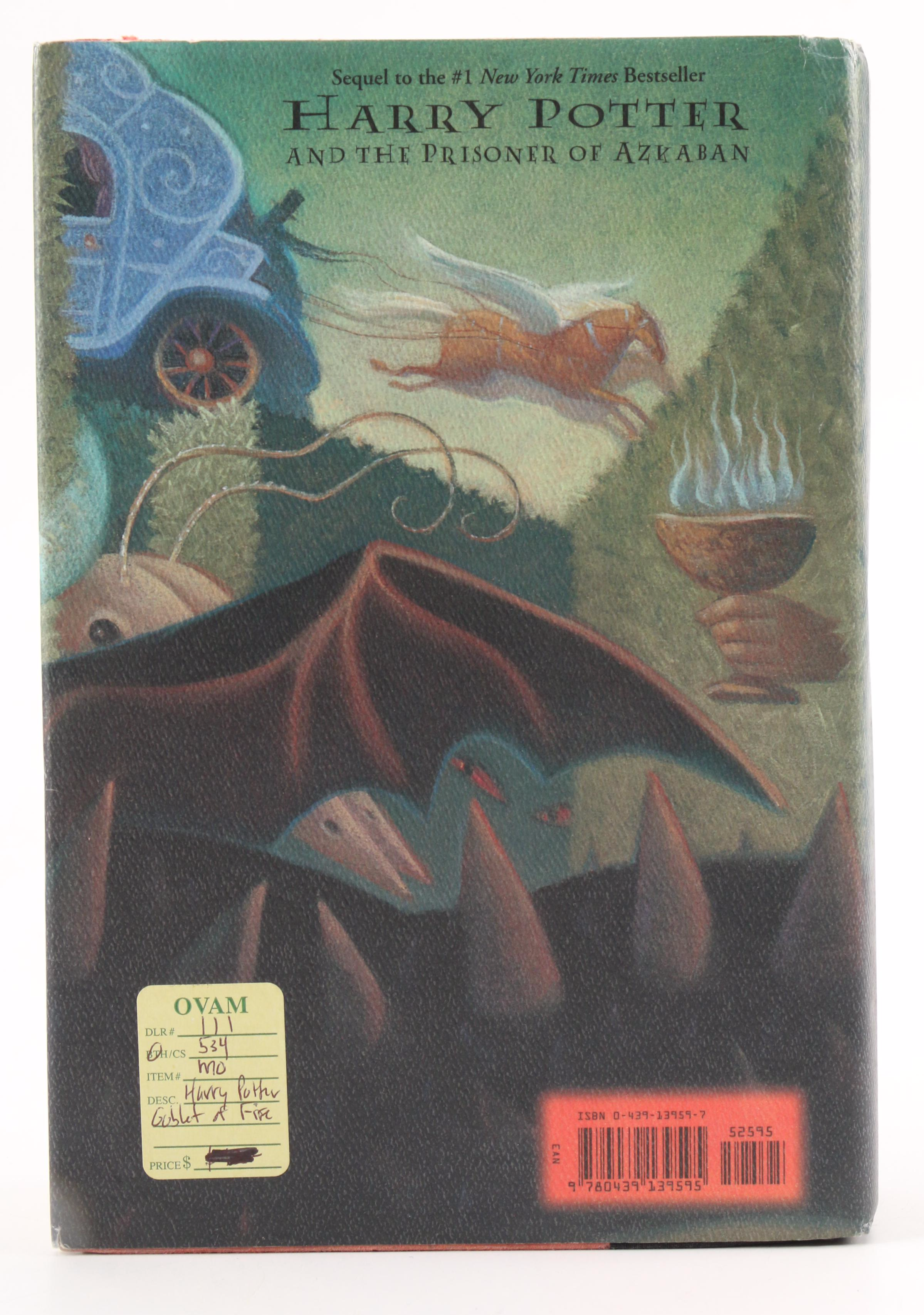 Complete "Harry Potter" Series by J.K. Rowling Including First American Editions