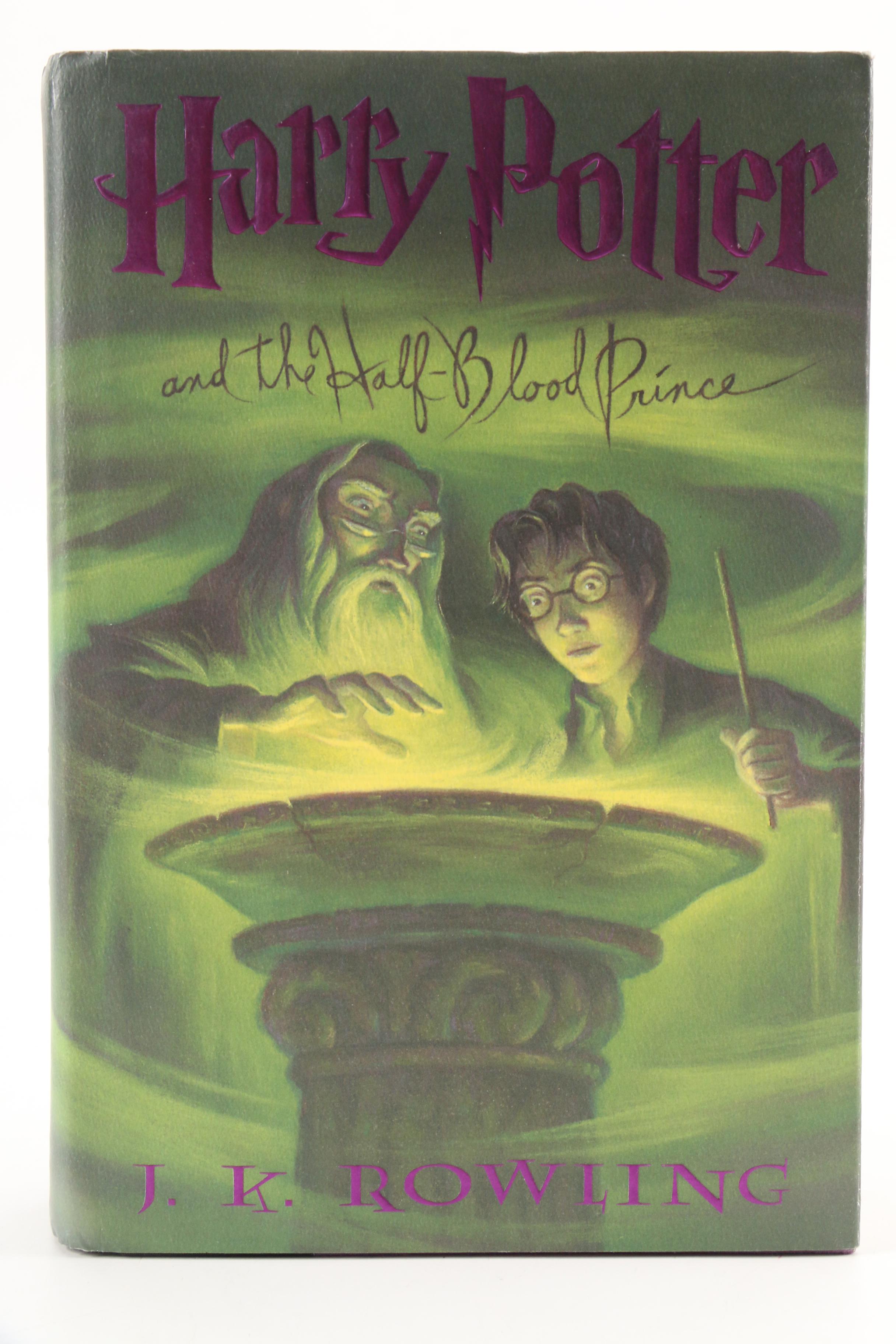Complete "Harry Potter" Series by J.K. Rowling Including First American Editions