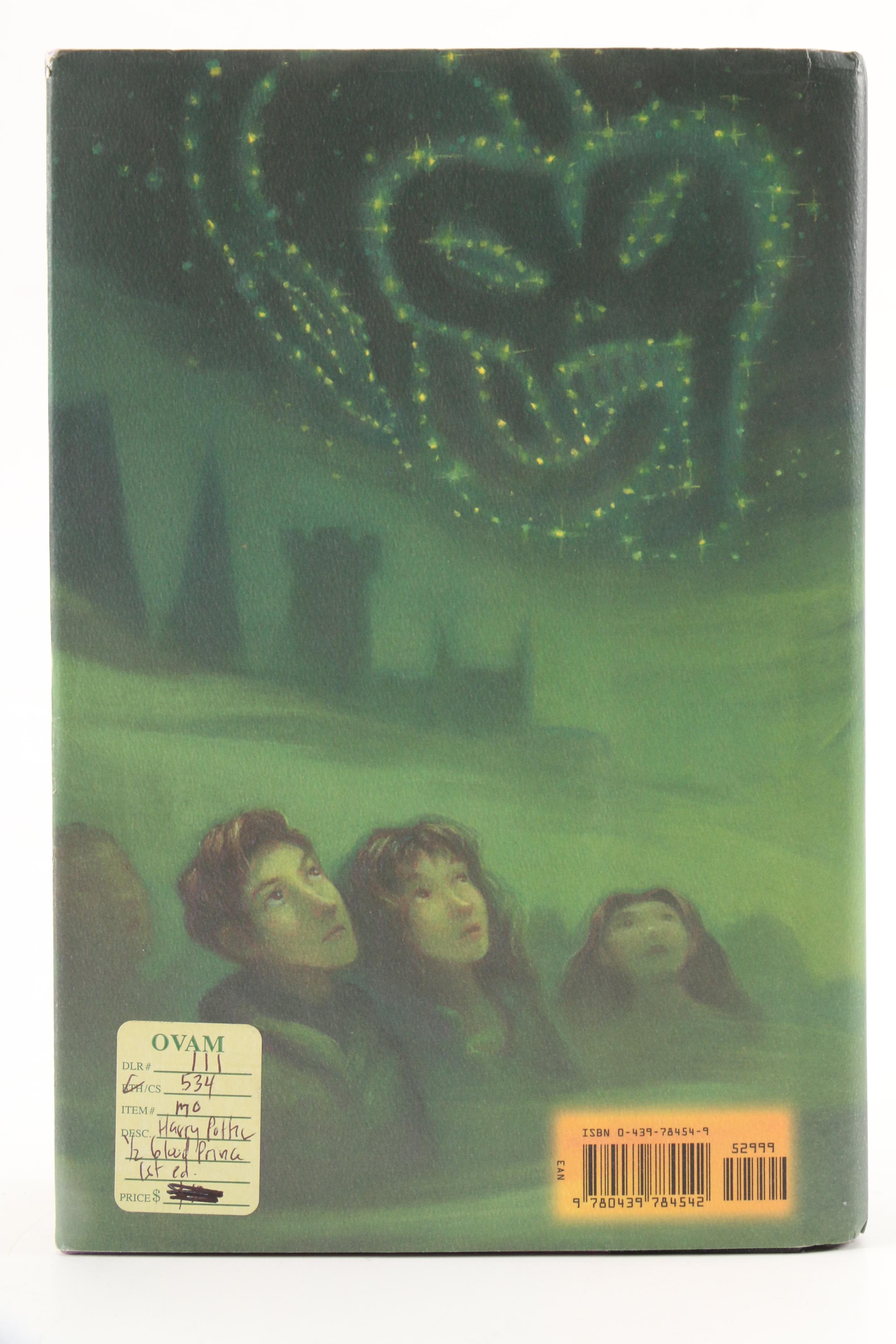 Complete "Harry Potter" Series by J.K. Rowling Including First American Editions