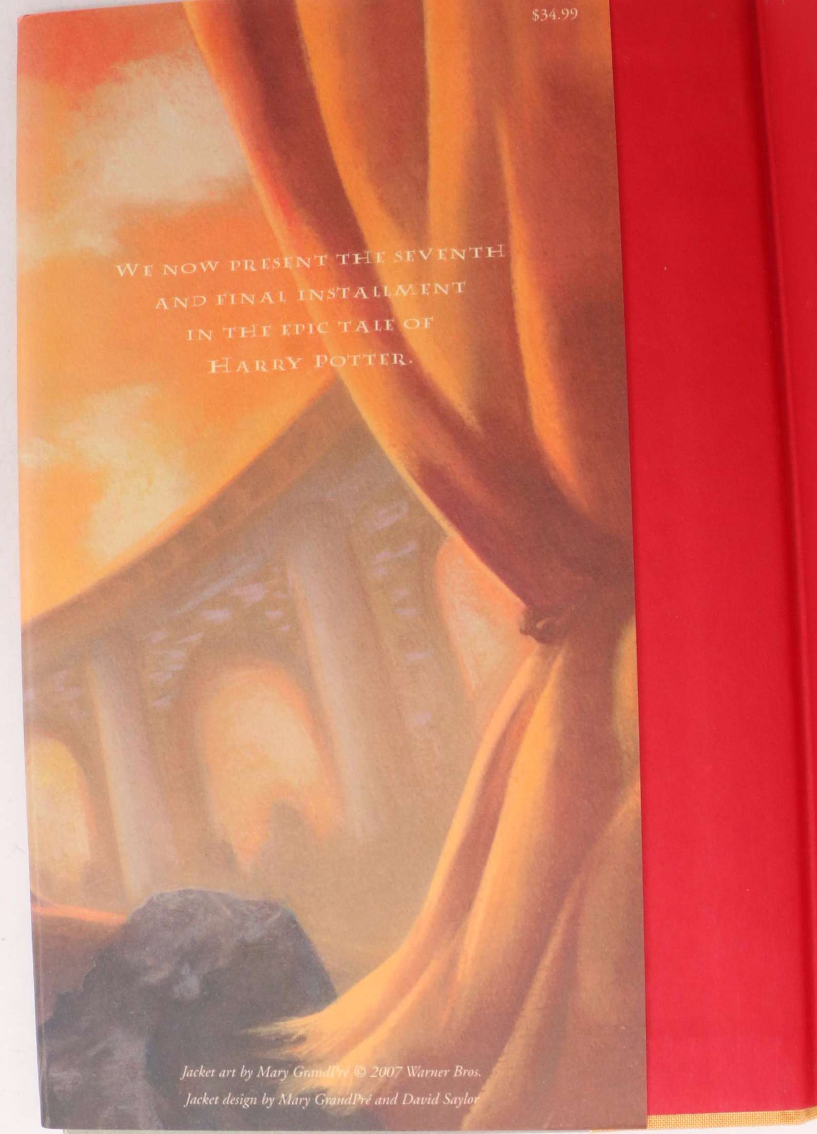 Complete "Harry Potter" Series by J.K. Rowling Including First American Editions