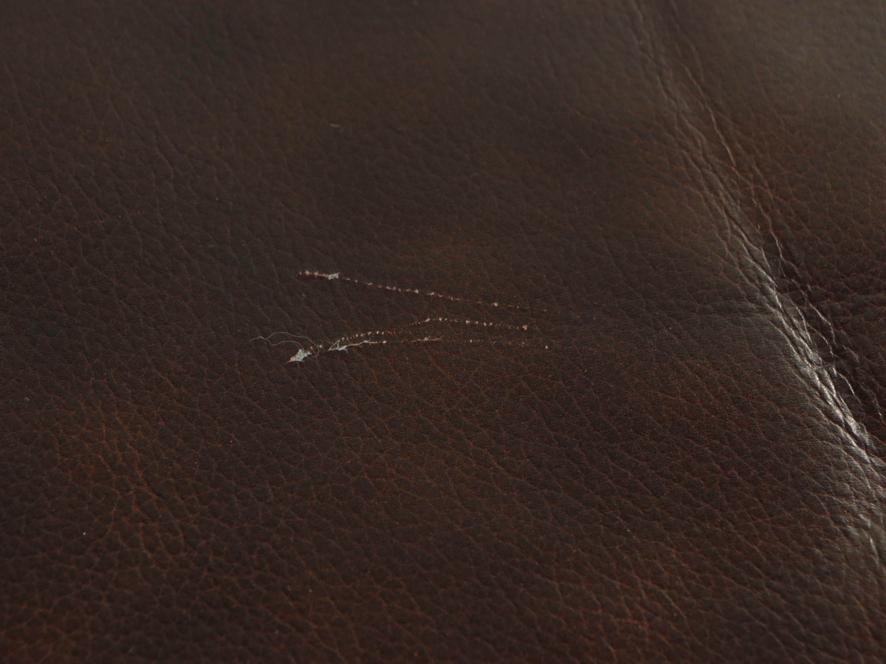 Arhaus "Brentwood" Leather Two-Piece Sectional Sofa with Chaise