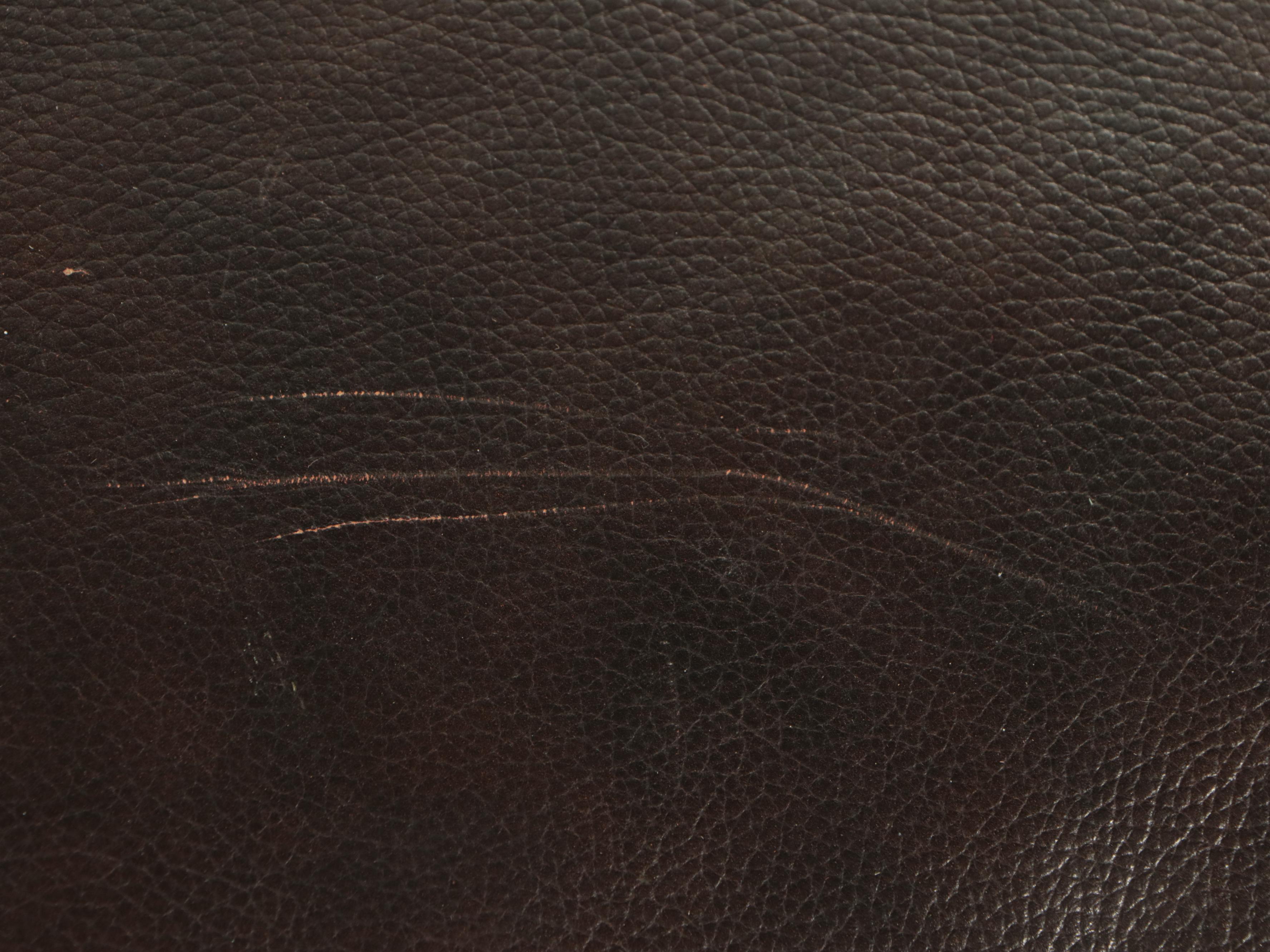 Arhaus "Brentwood" Leather Two-Piece Sectional Sofa with Chaise