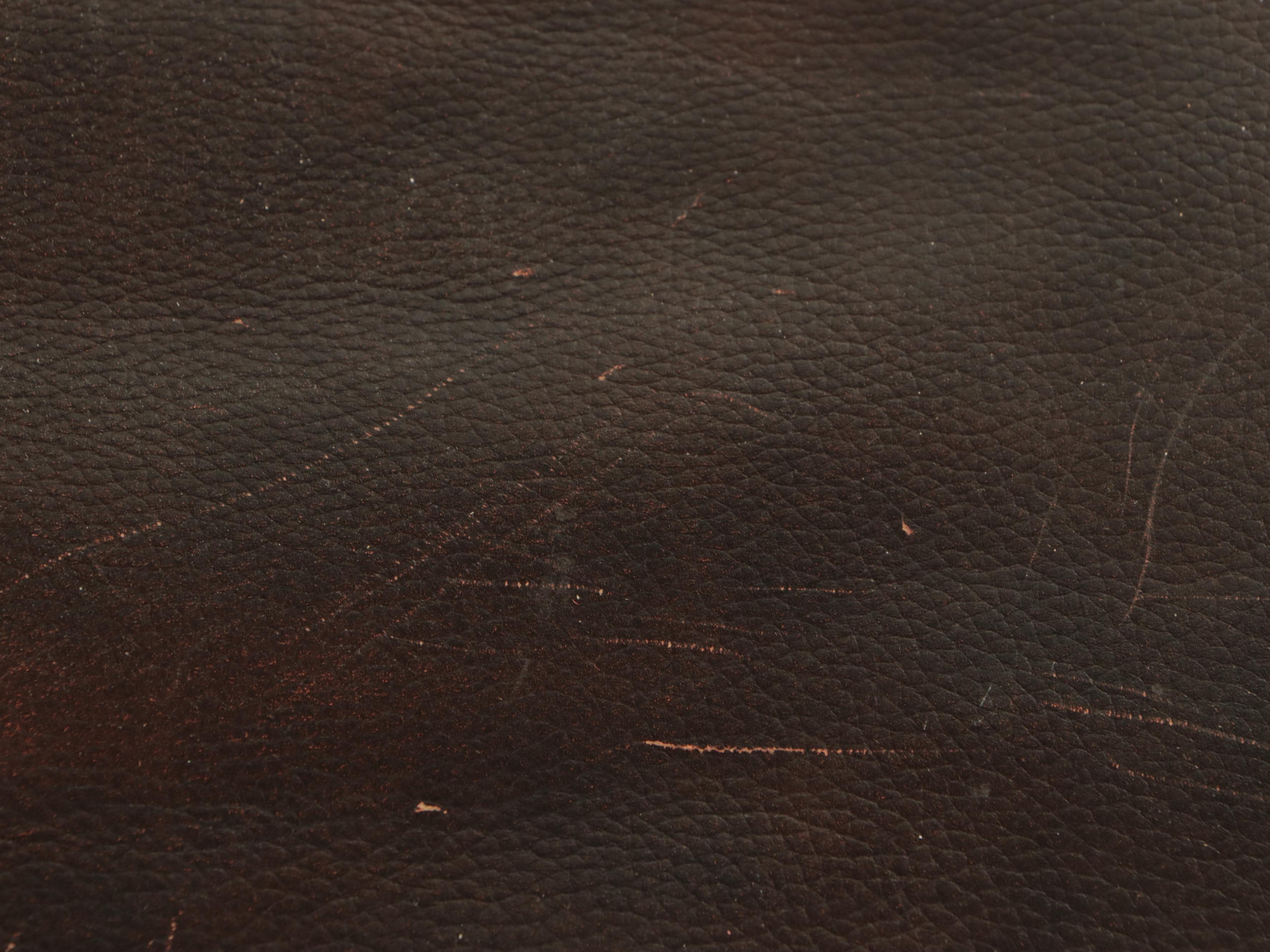 Arhaus "Brentwood" Leather Two-Piece Sectional Sofa with Chaise