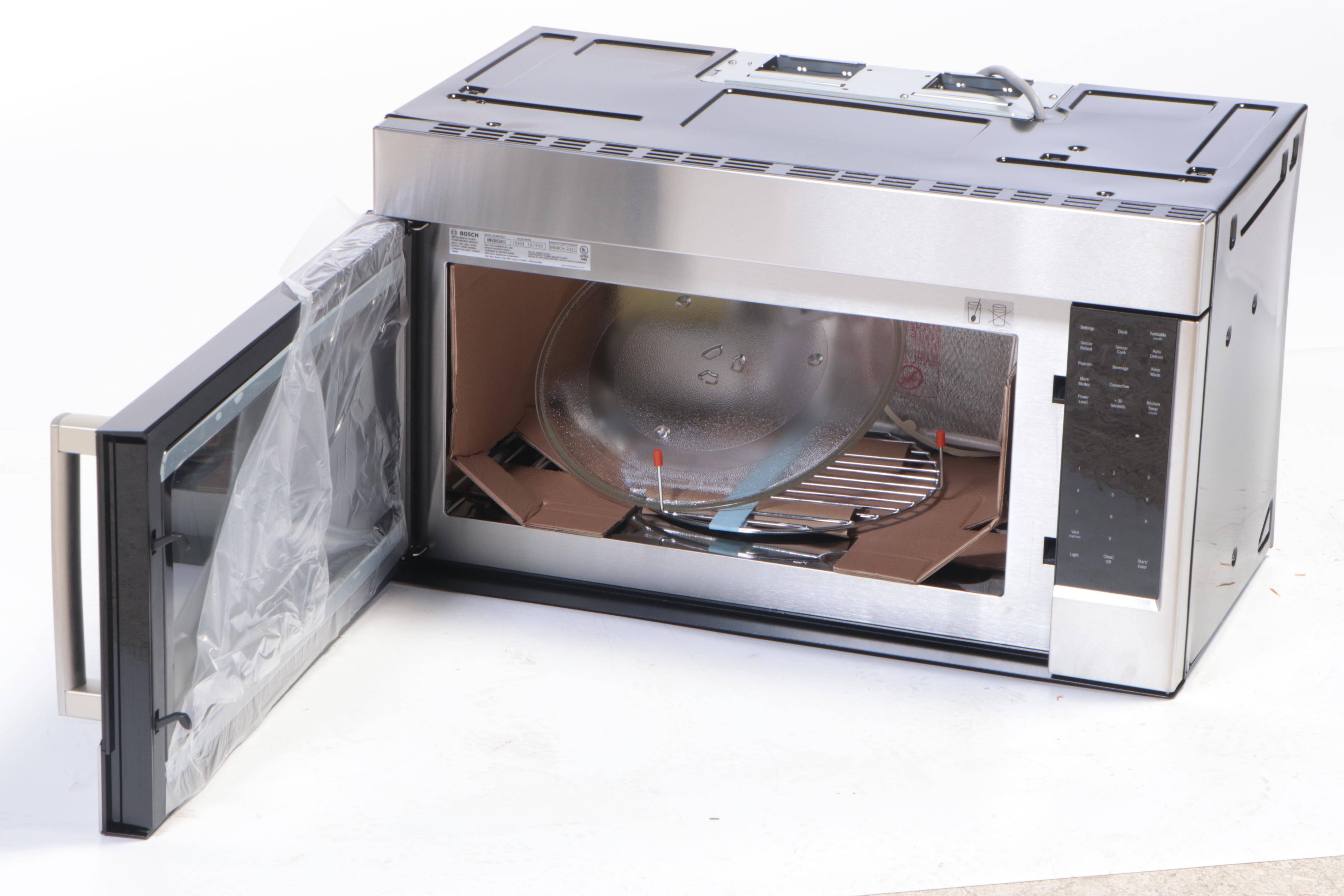 Bosch 800 Series 1.8 Cu. Ft. Convection Over-the-Range Microwave