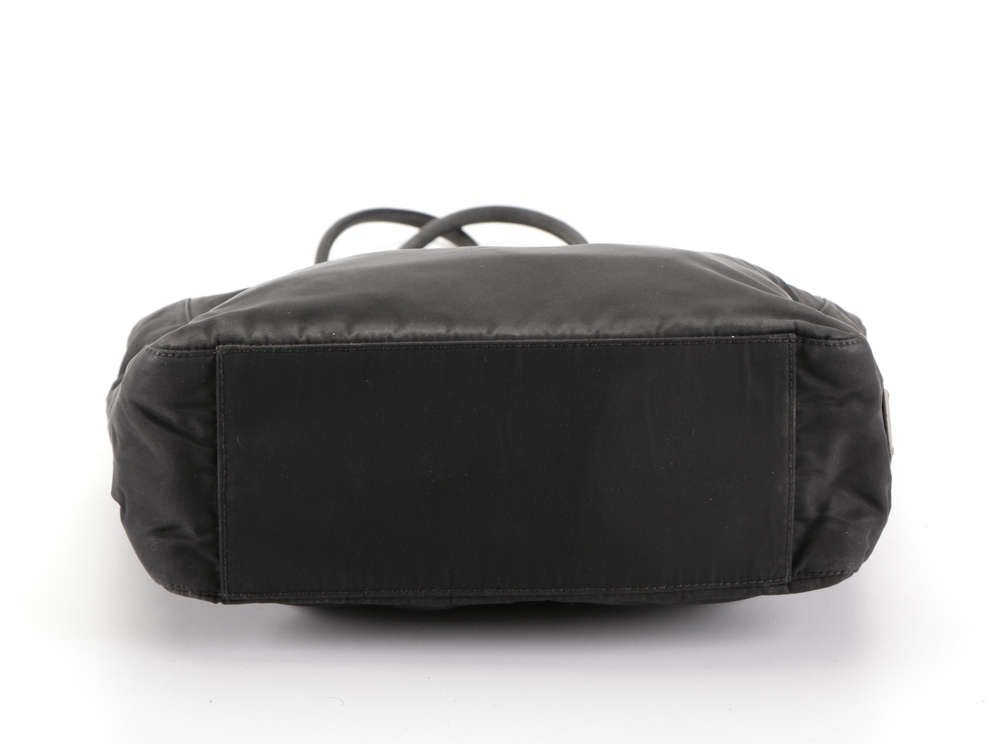 Prada Tote Bag in Black Tessuto Nylon