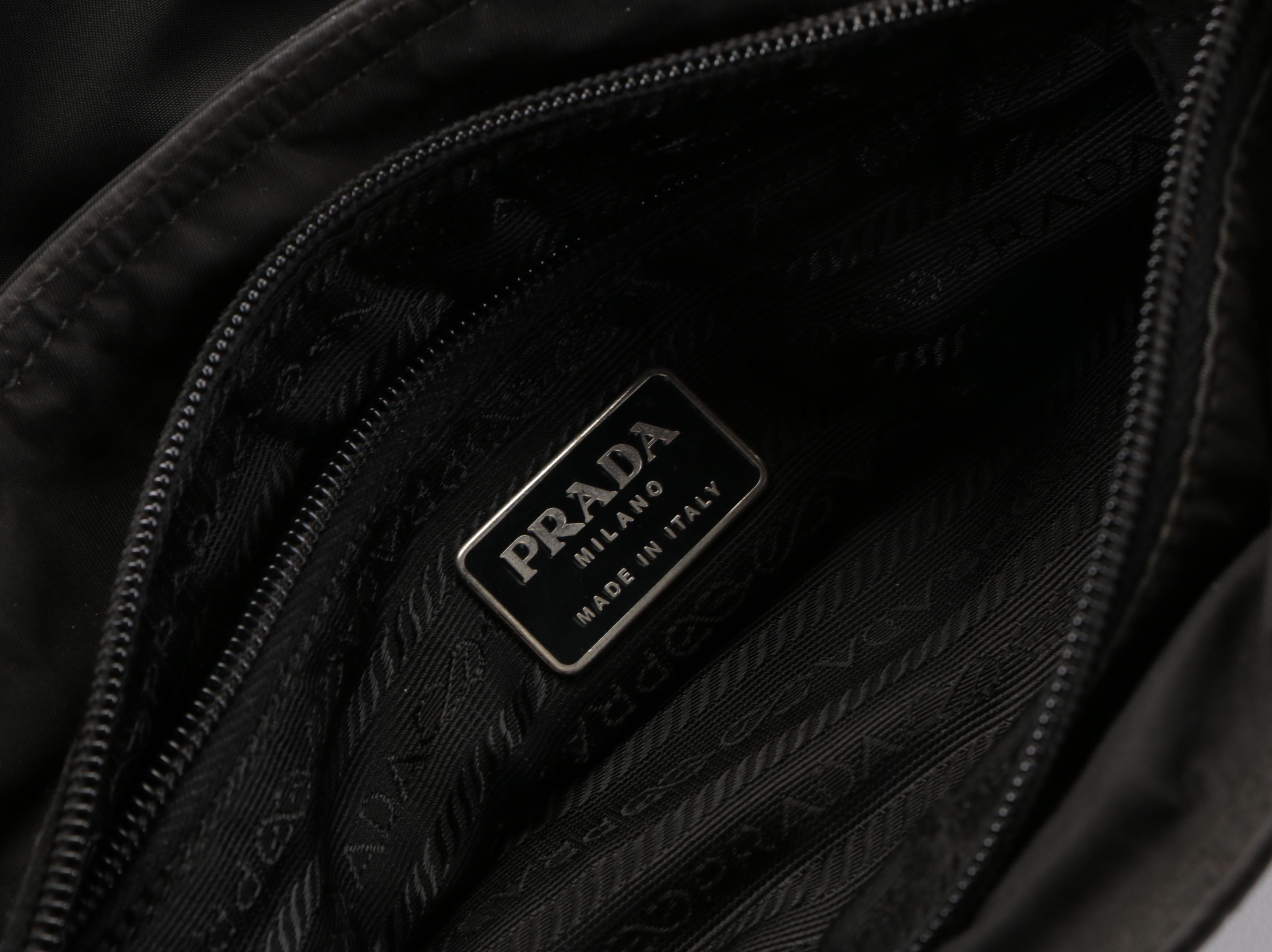 Prada Tote Bag in Black Tessuto Nylon