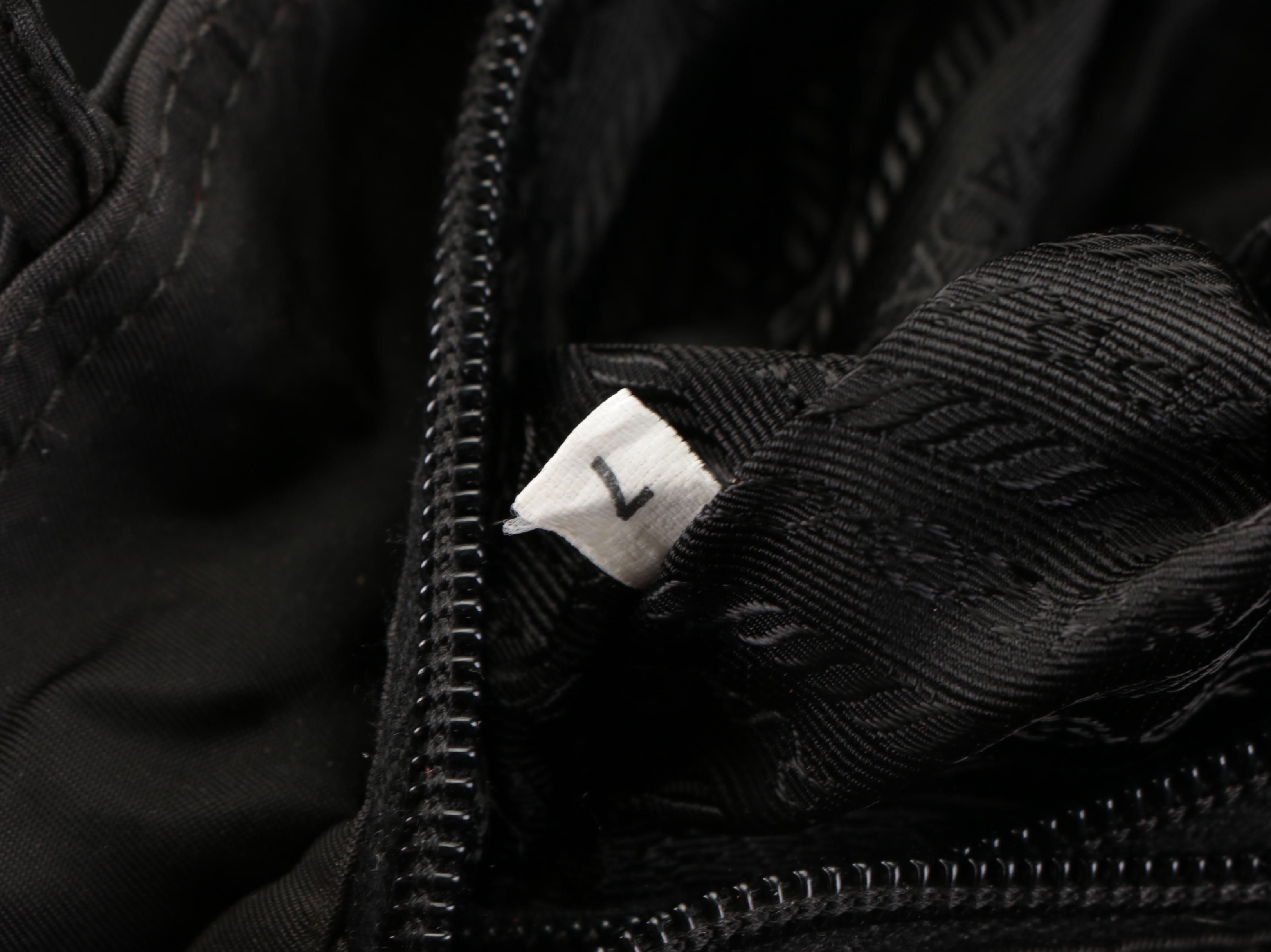 Prada Tote Bag in Black Tessuto Nylon