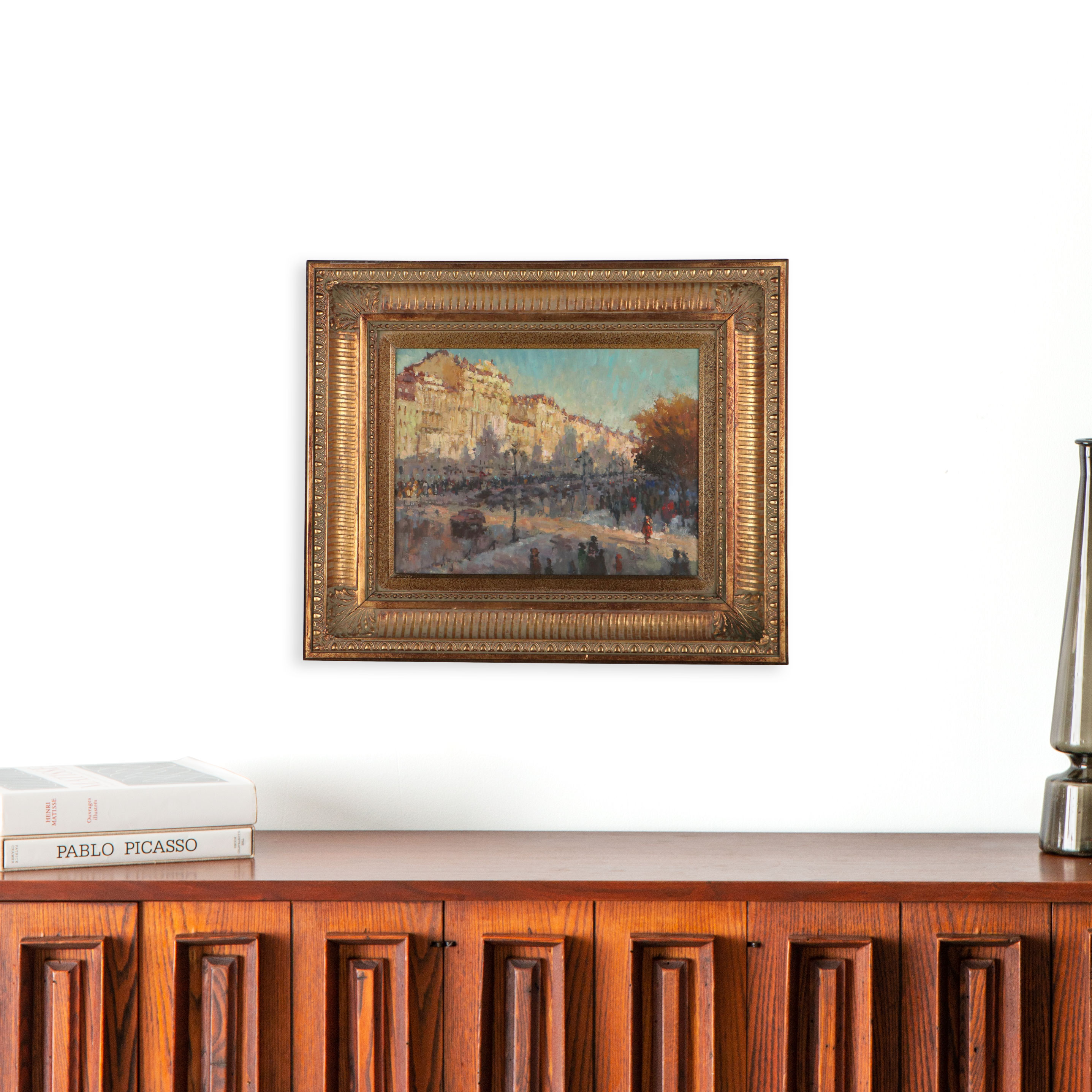 Ivan Komarovsky Oil Painting "Nevsky Prospect," 1994