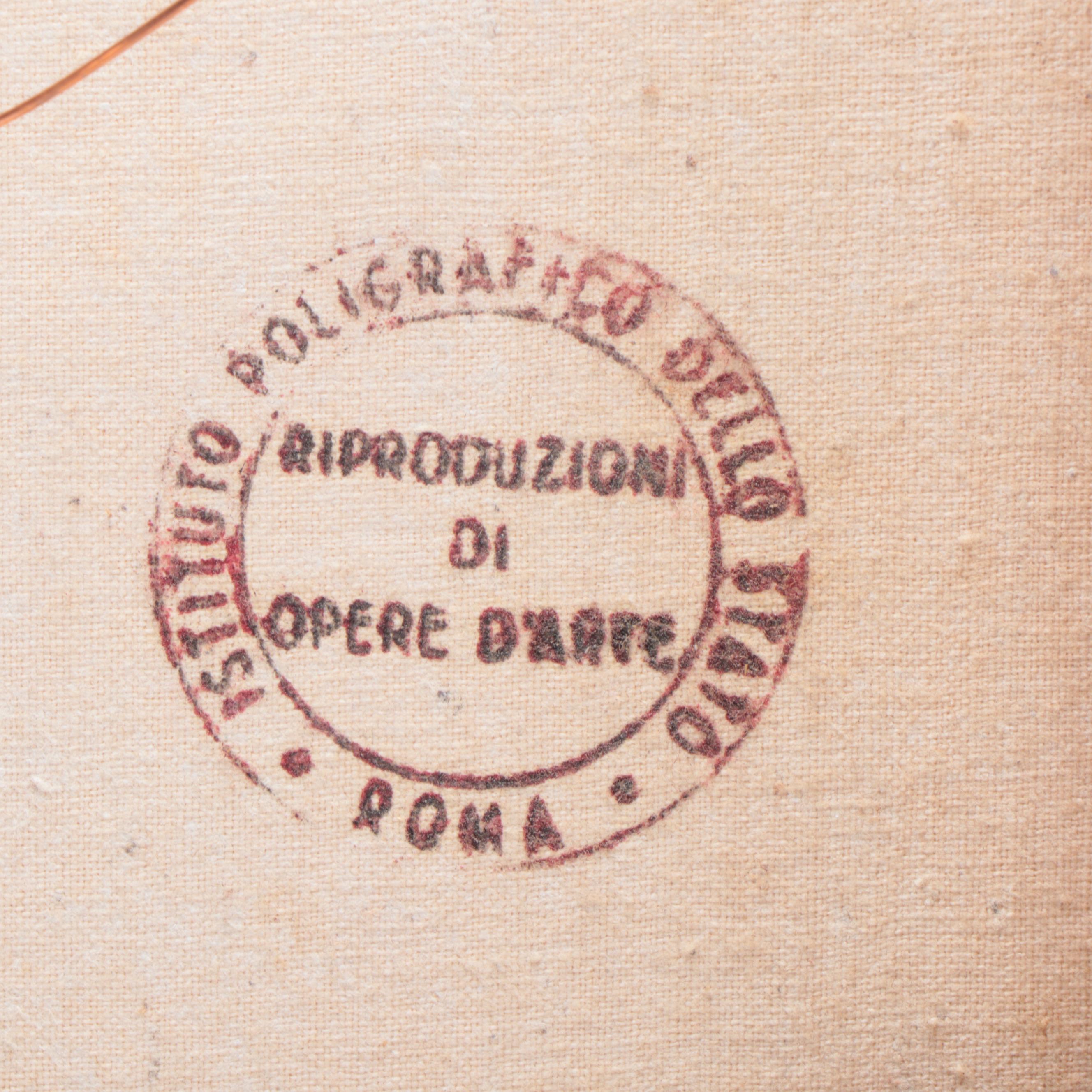 Collotype After Filippo Palizzi "Asinello in Cammino"