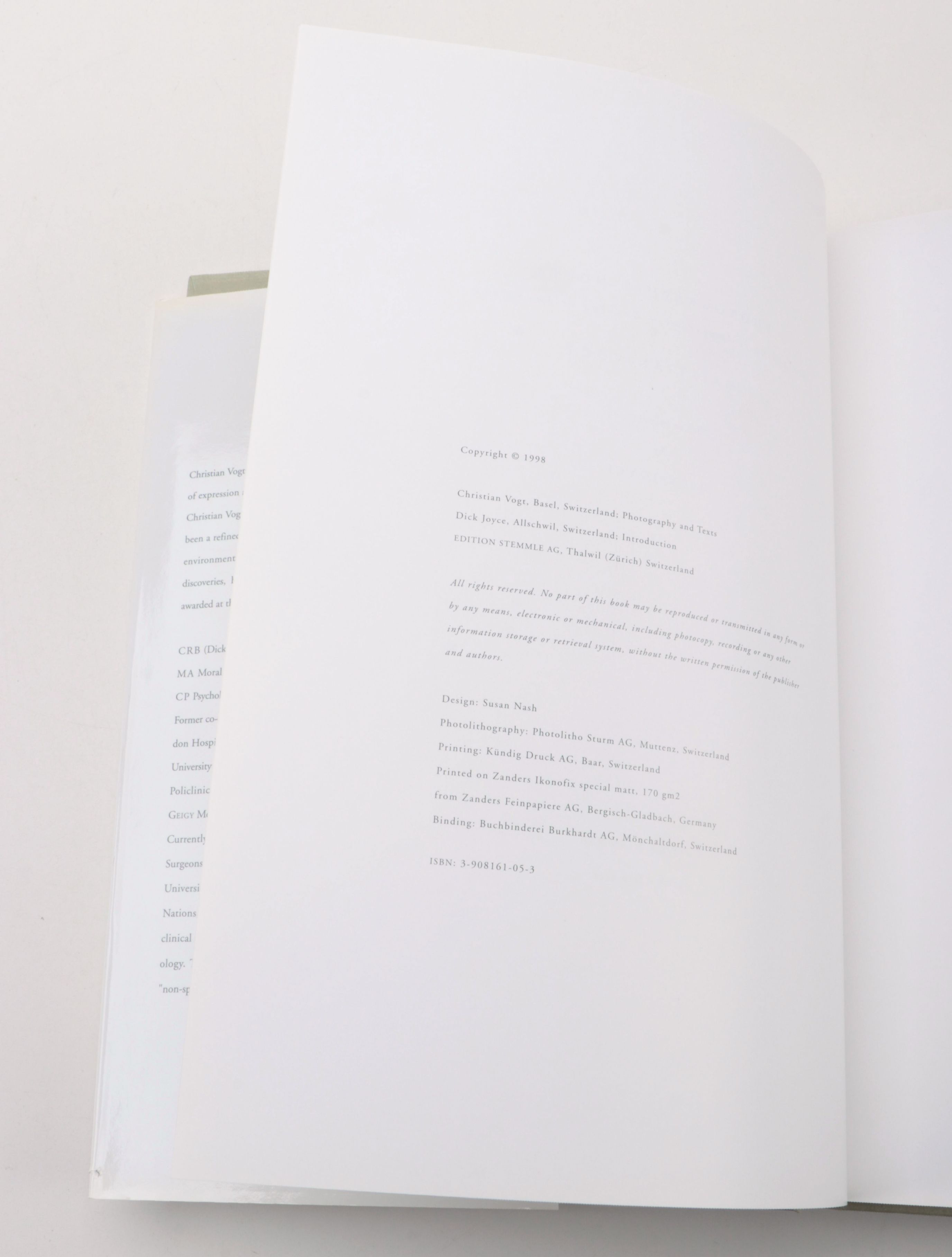 First Edition "Burning Cold" by Gary Bernstein with More Photography Books