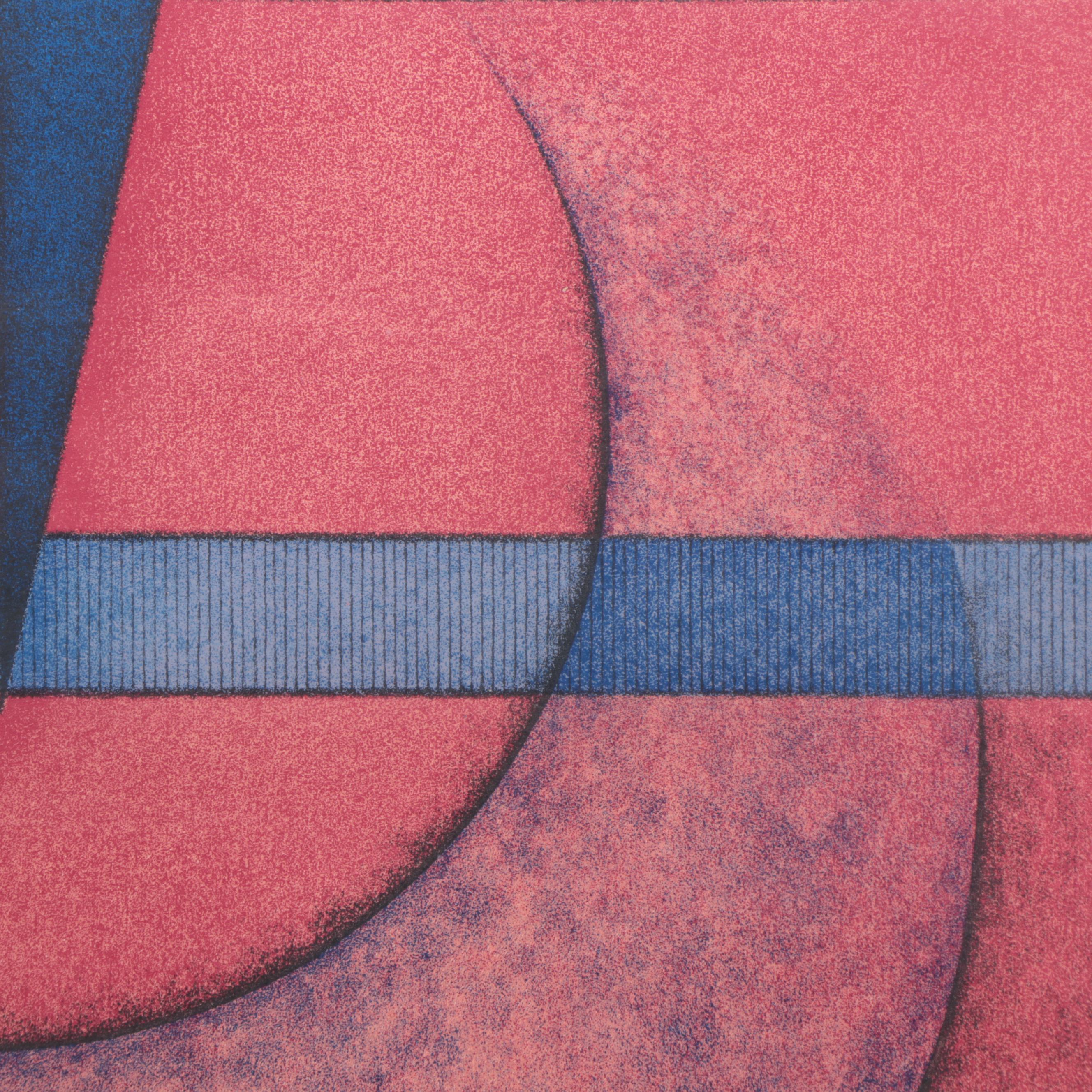 G.E. Mullan Serigraph "Mujer con Mariposa"