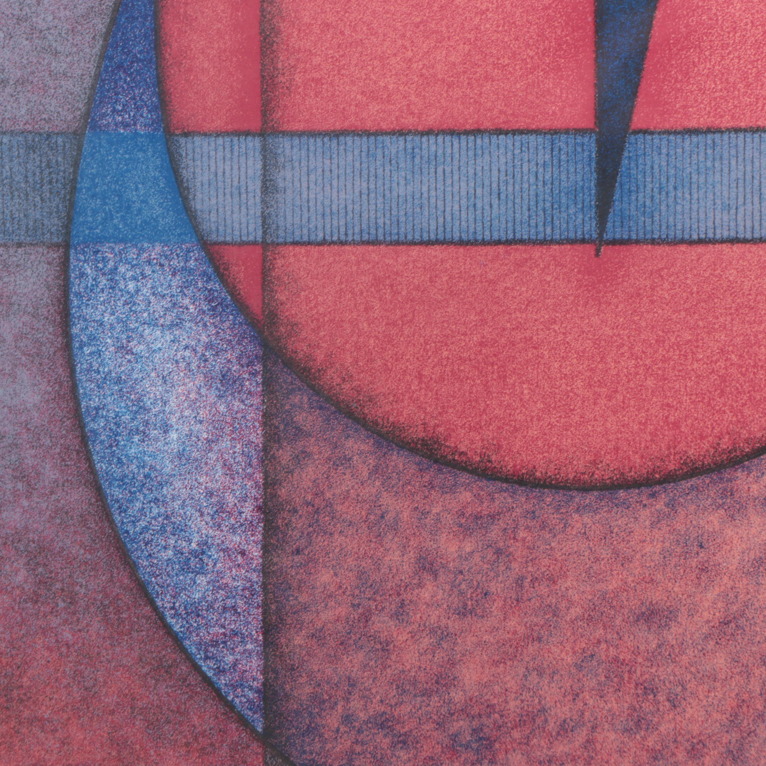 G.E. Mullan Serigraph "Mujer con Mariposa"