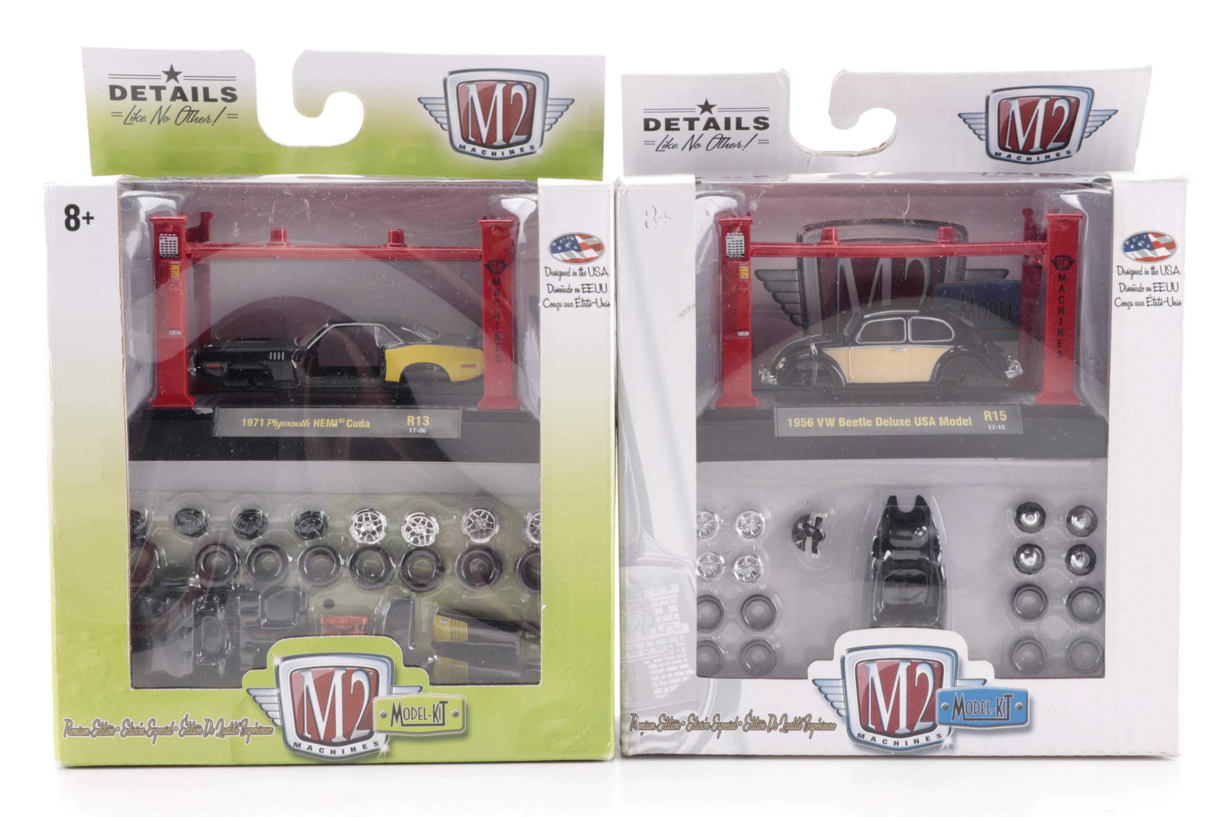 M2 Machines Model-Kit Series 1:64 Scale Cars, 2010s