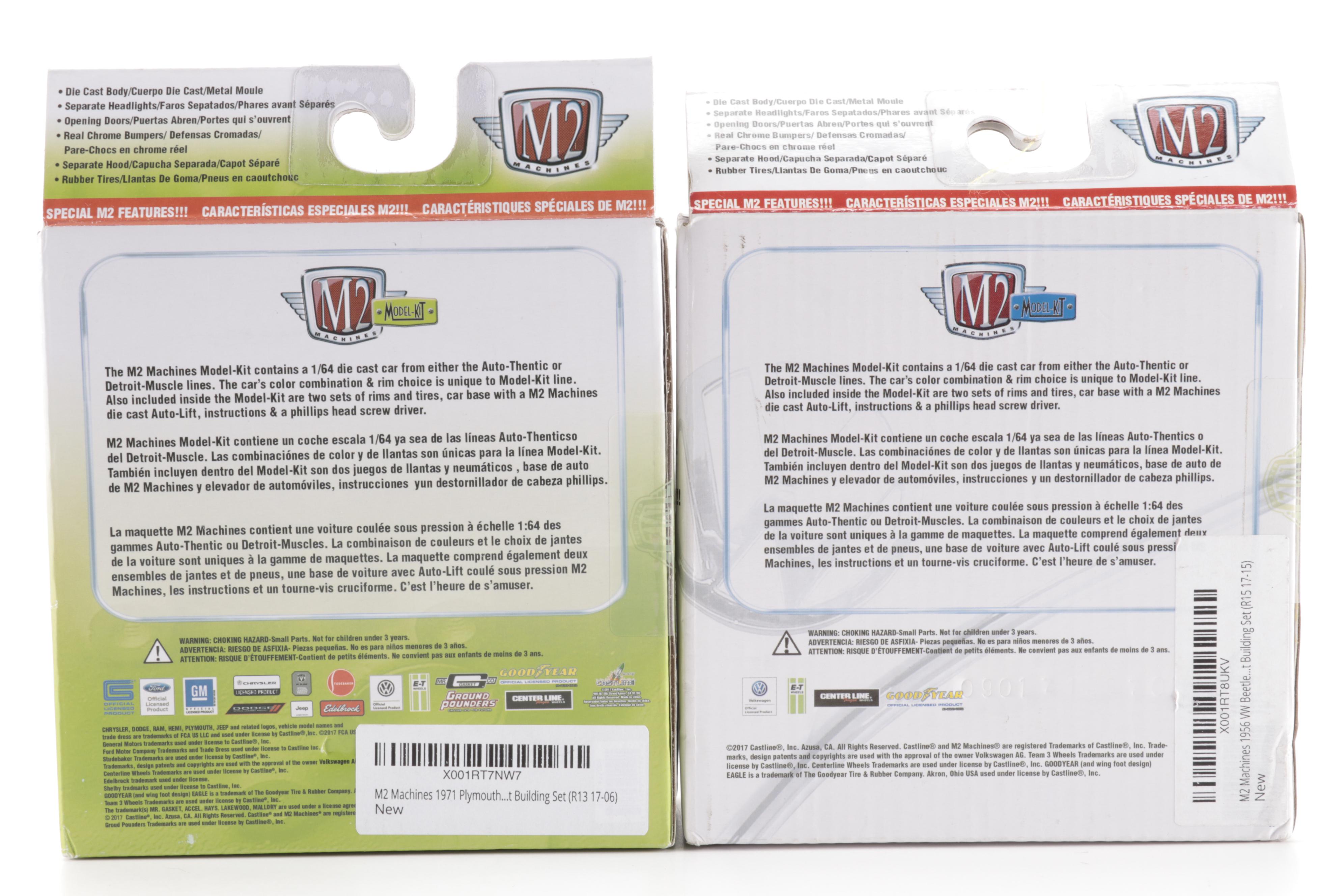 M2 Machines Model-Kit Series 1:64 Scale Cars, 2010s