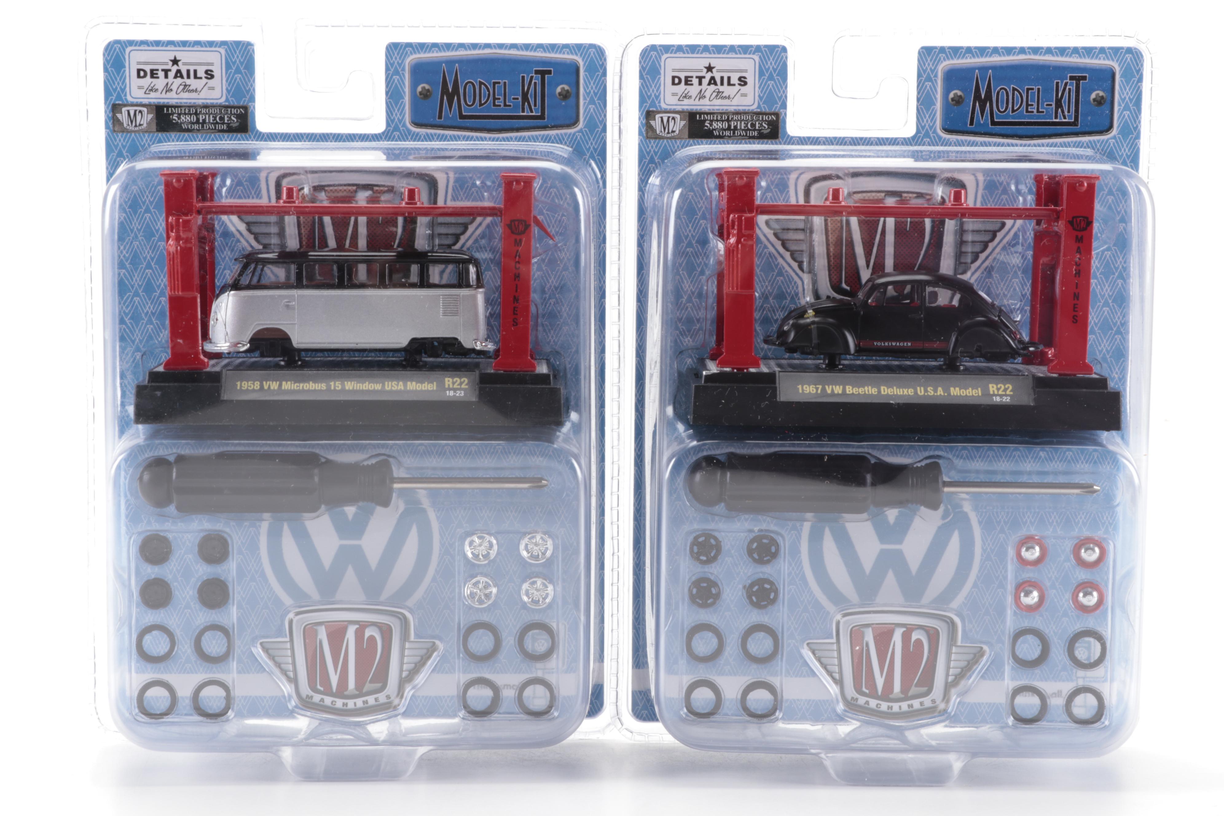 M2 Machines Model-Kit Series 1:64 Scale Cars, 2010s