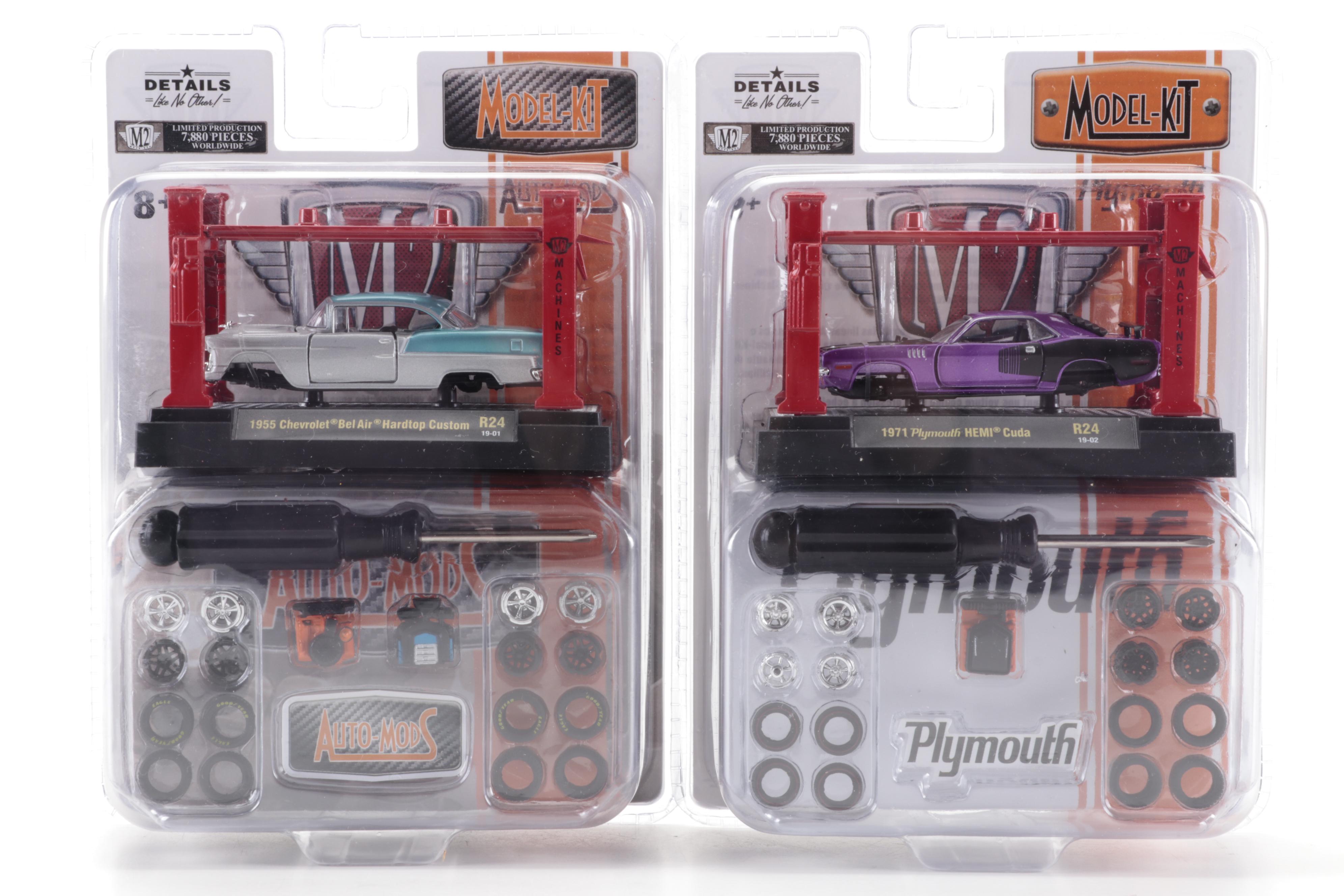 M2 Machines Model-Kit Series 1:64 Scale Cars, 2010s
