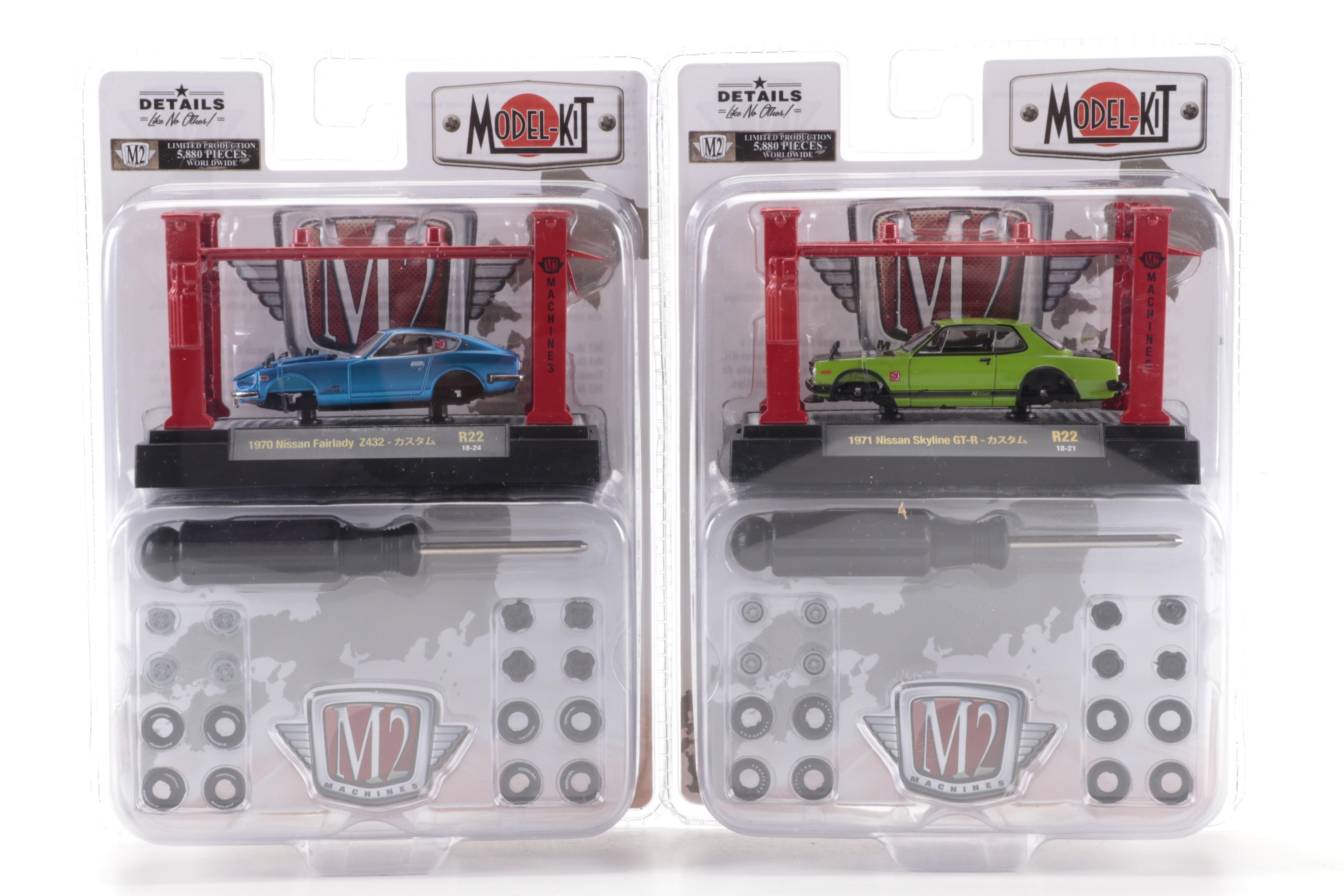 M2 Machines Model-Kit Series 1:64 Scale Cars, 2010s