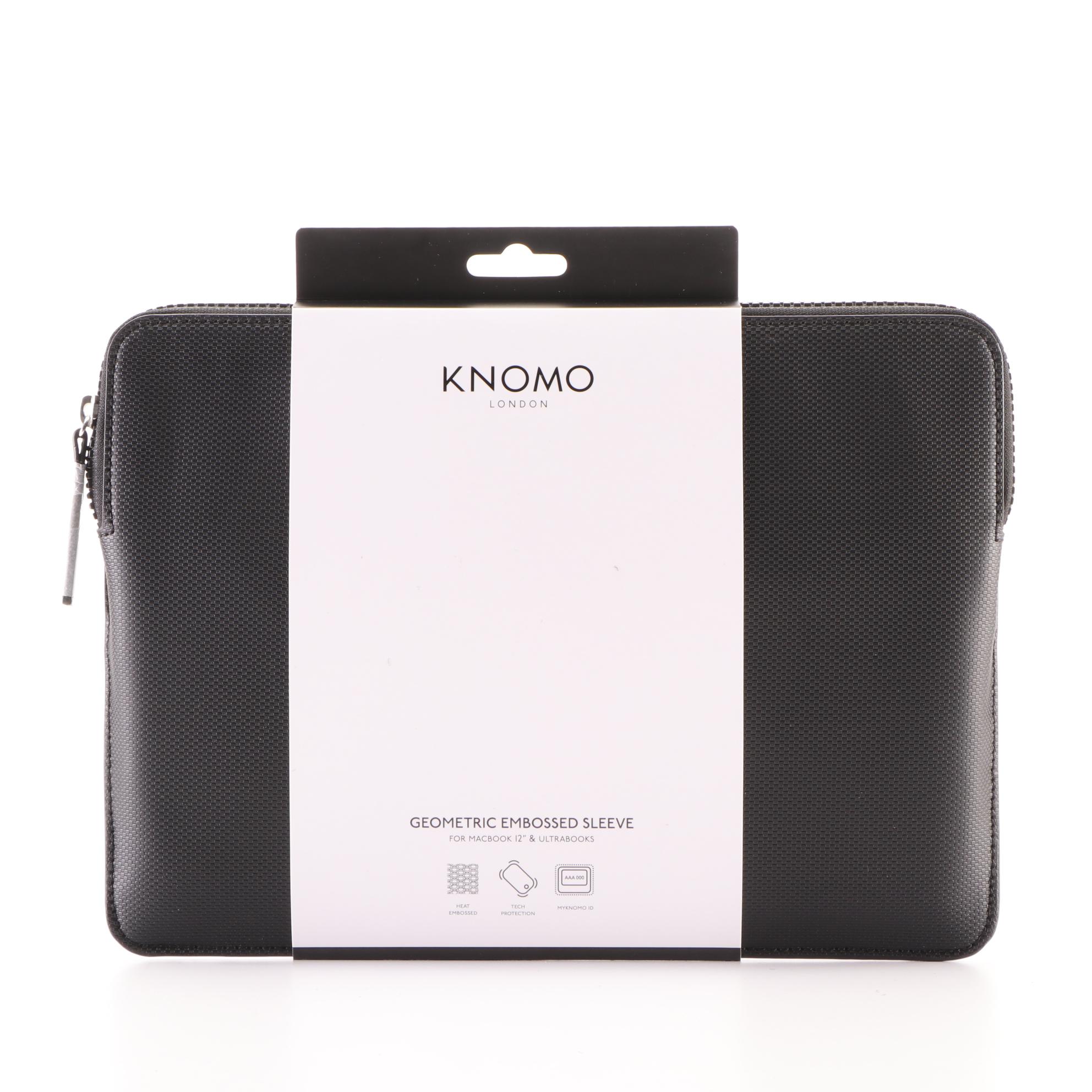 Knomo Harpsden Backpack and Embossed Tech Sleeve
