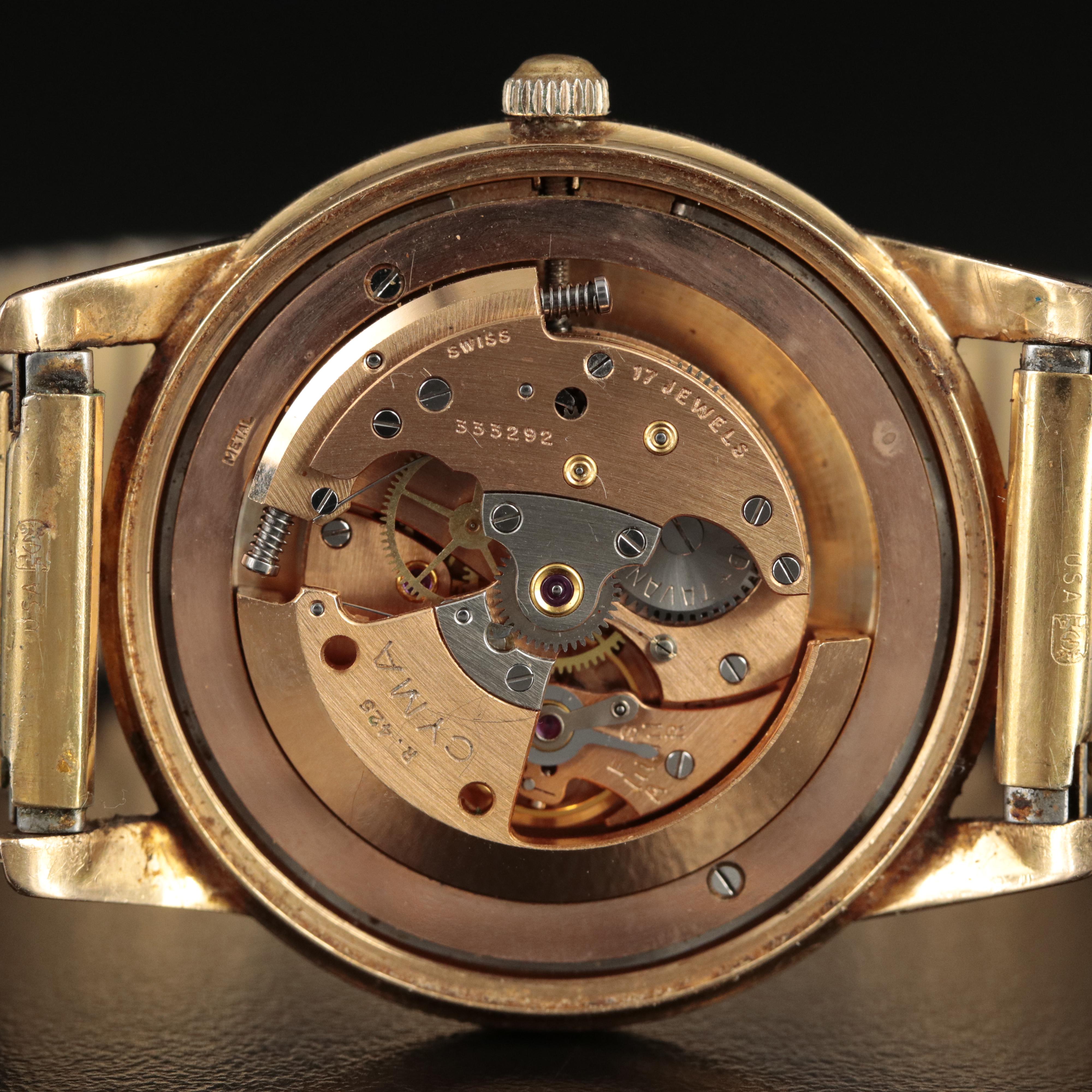 18K Cyma Cymaflex Automatic Watch