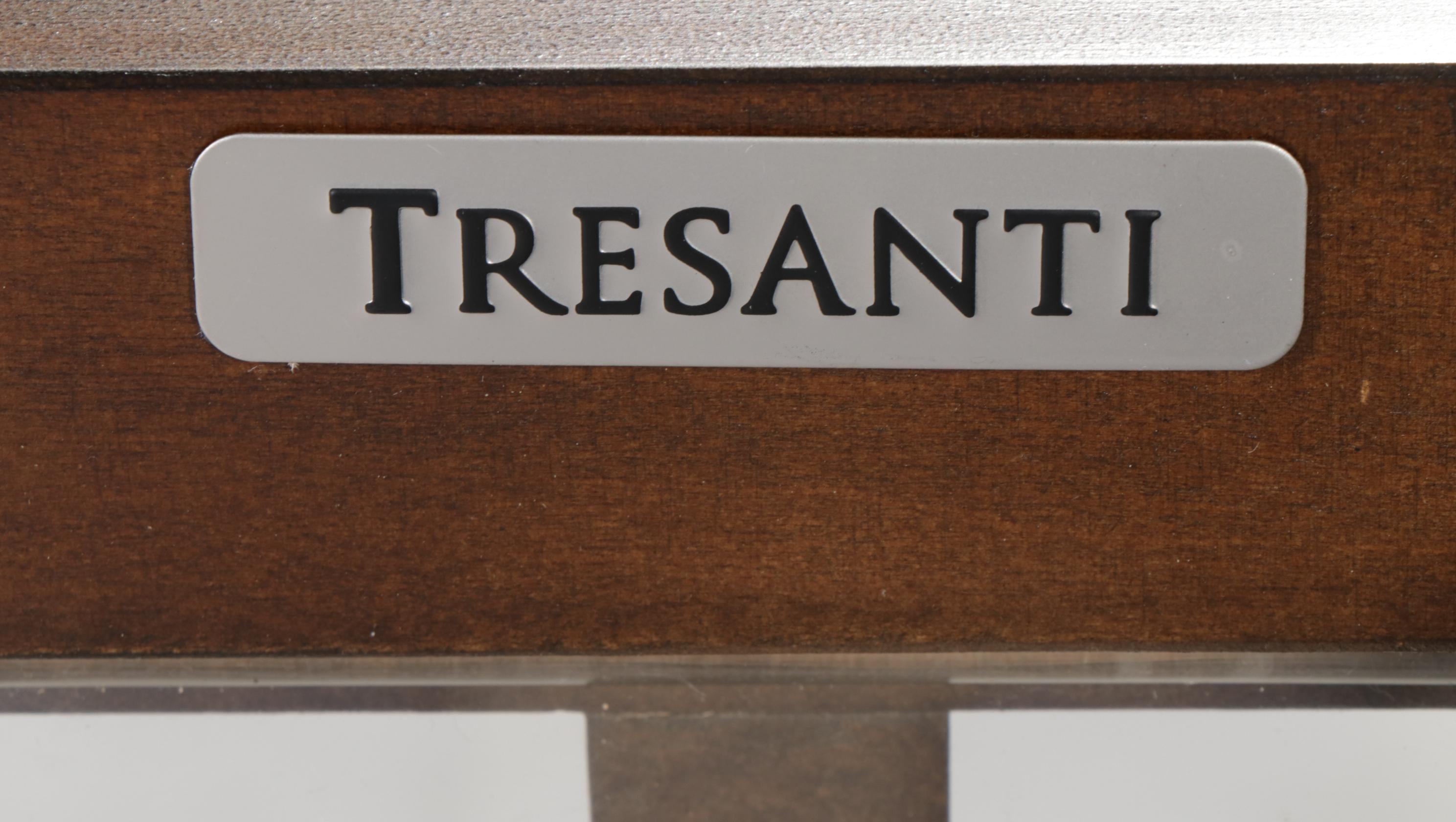 Tresanti TV Console with Cool Glow 2-in-1 Electric Fireplace and Fan