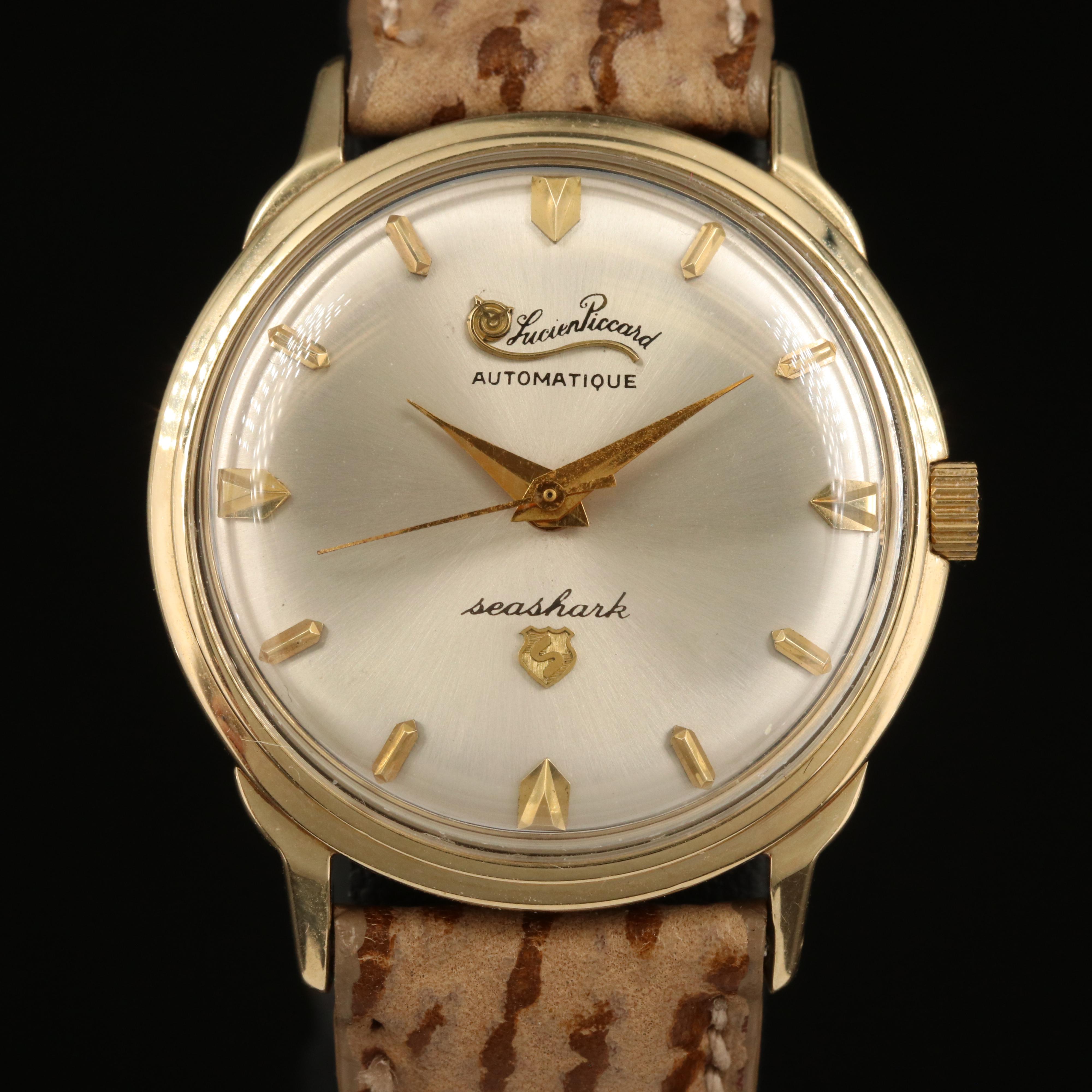 Lucien Piccard Seashark 14K Watch