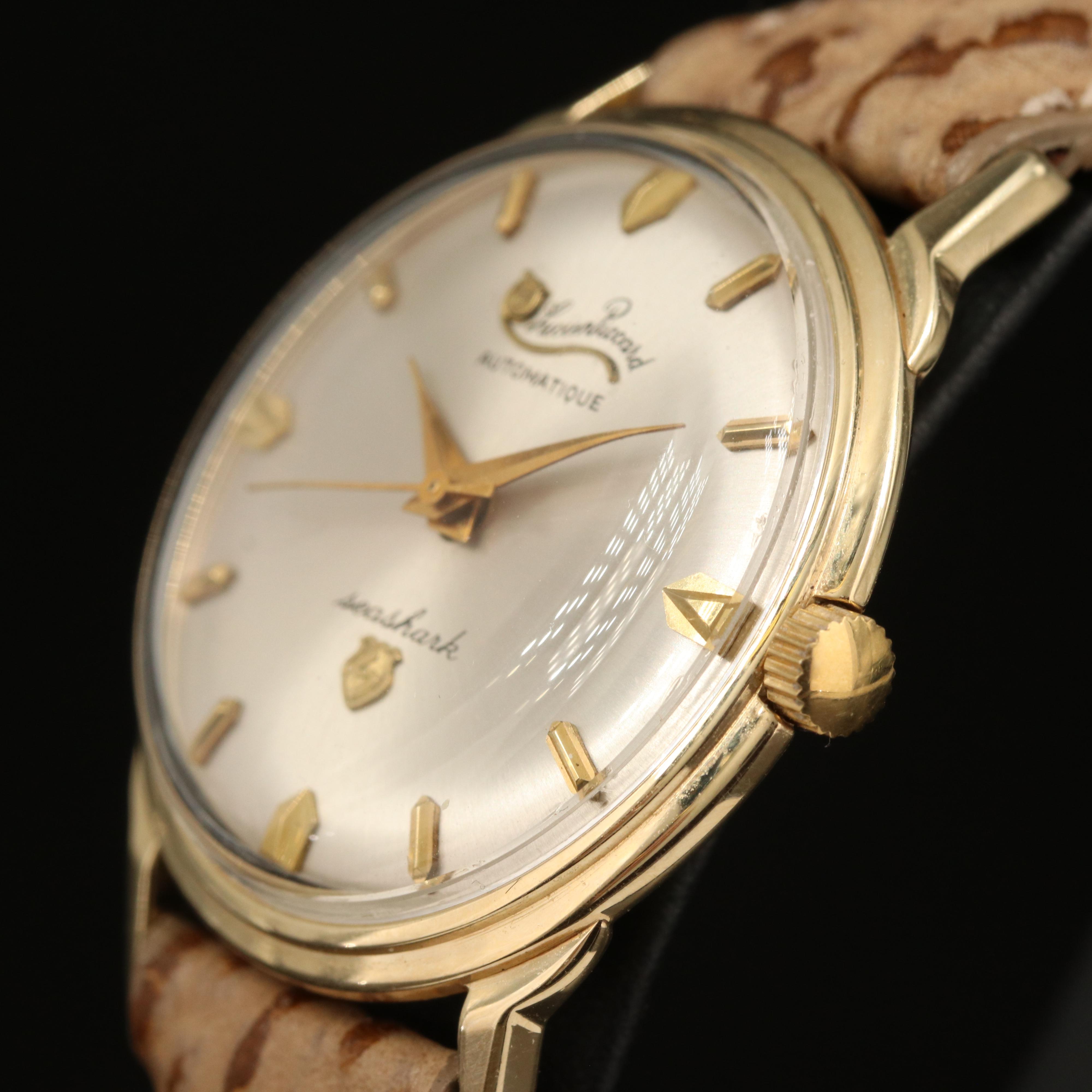Lucien Piccard Seashark 14K Watch