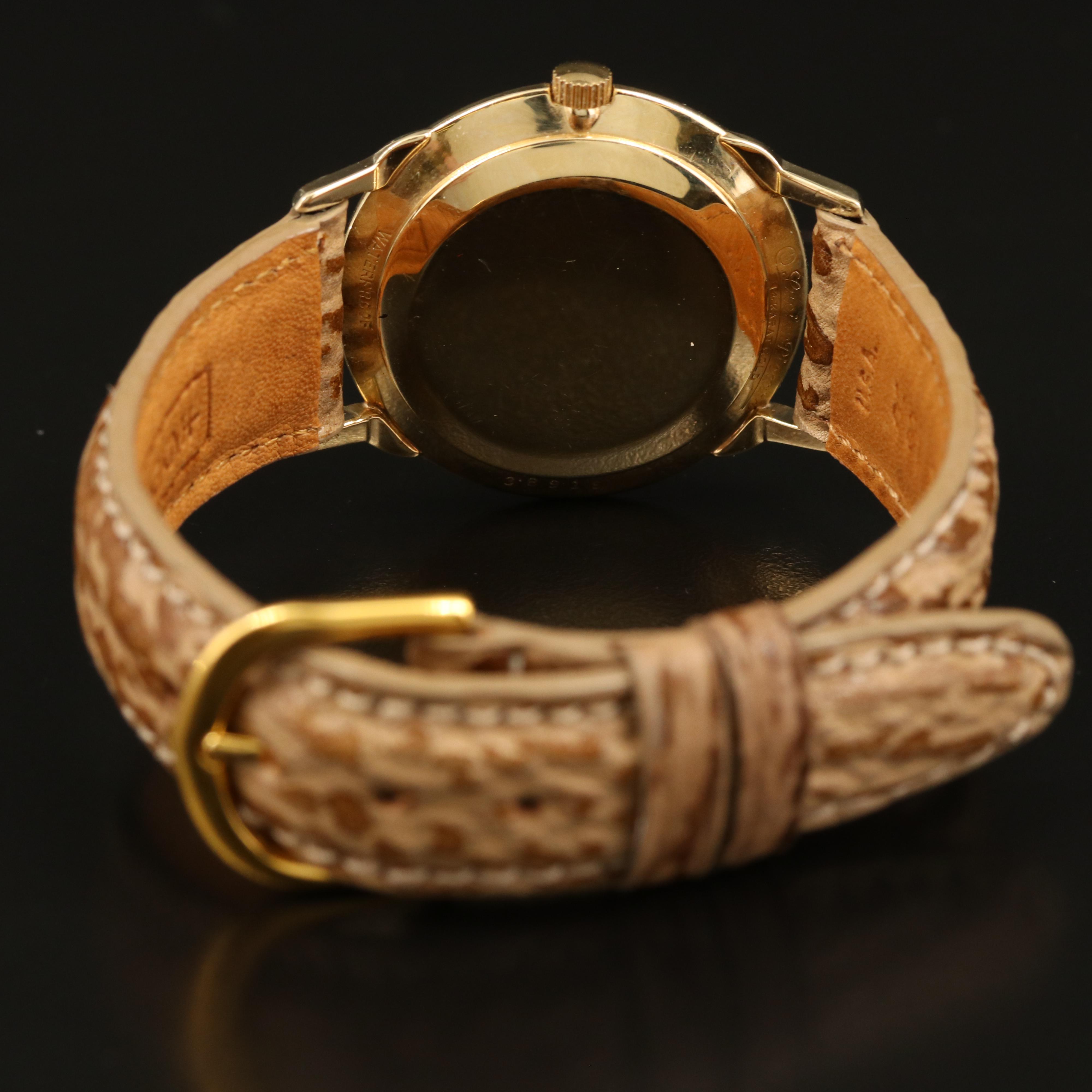 Lucien Piccard Seashark 14K Watch