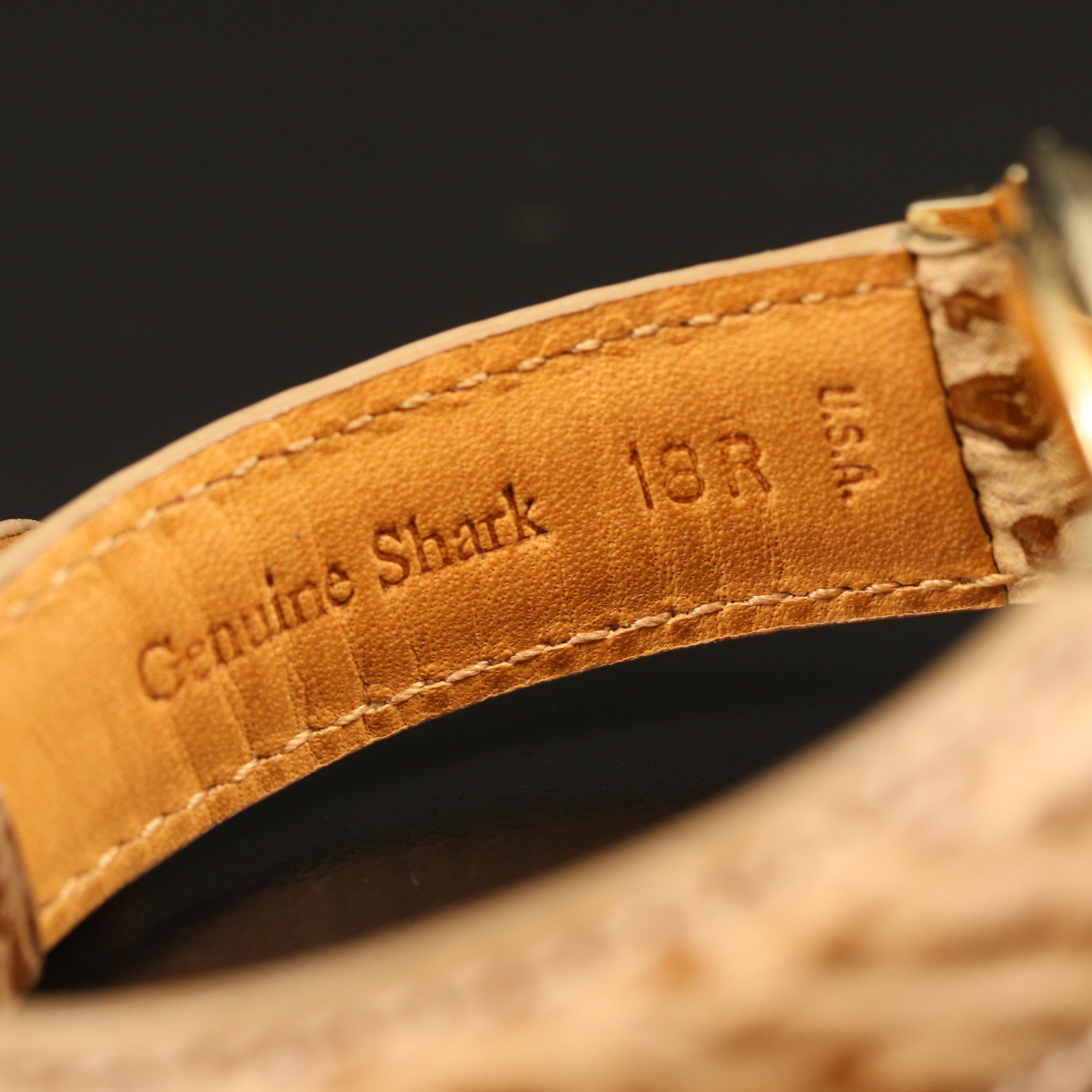 Lucien Piccard Seashark 14K Watch