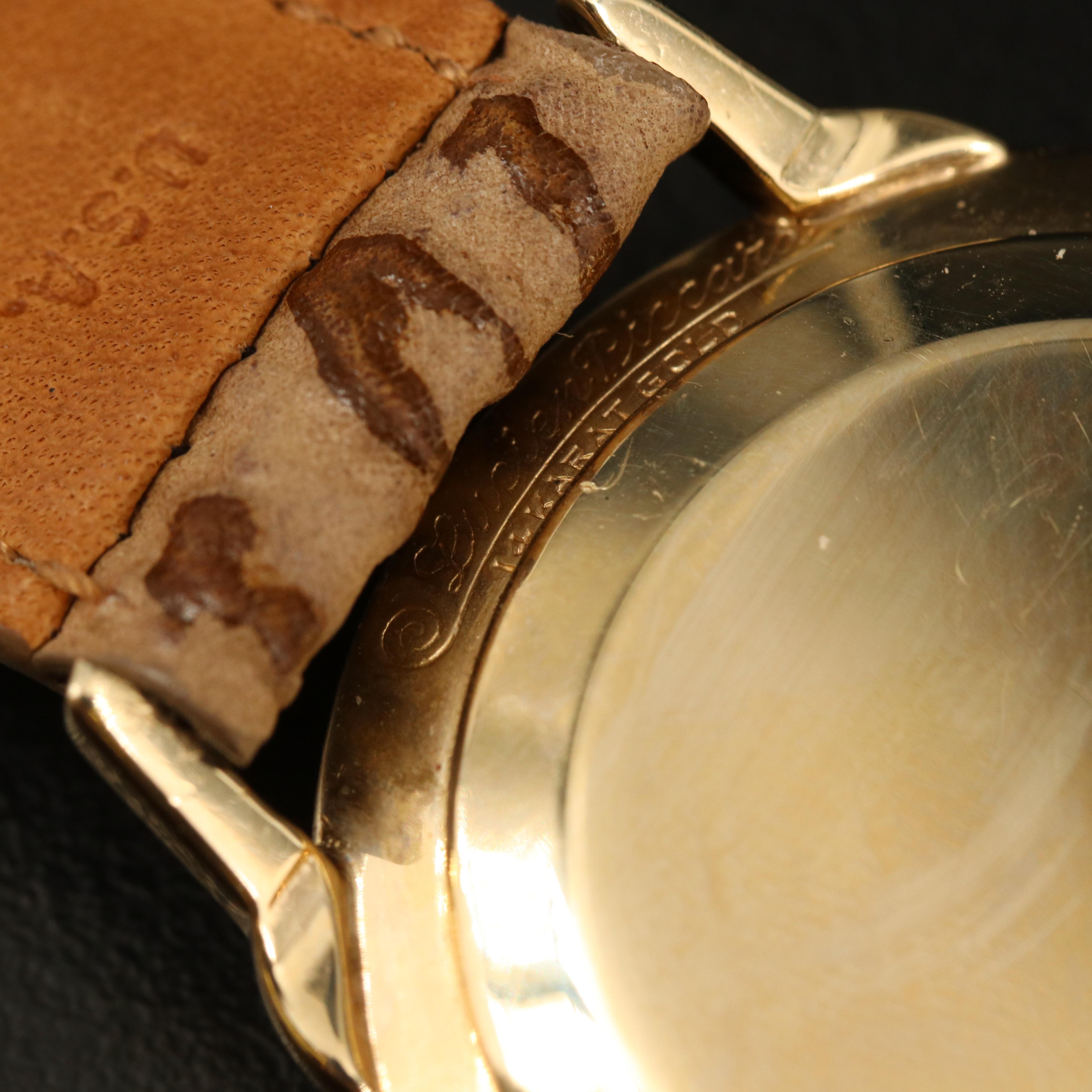 Lucien Piccard Seashark 14K Watch