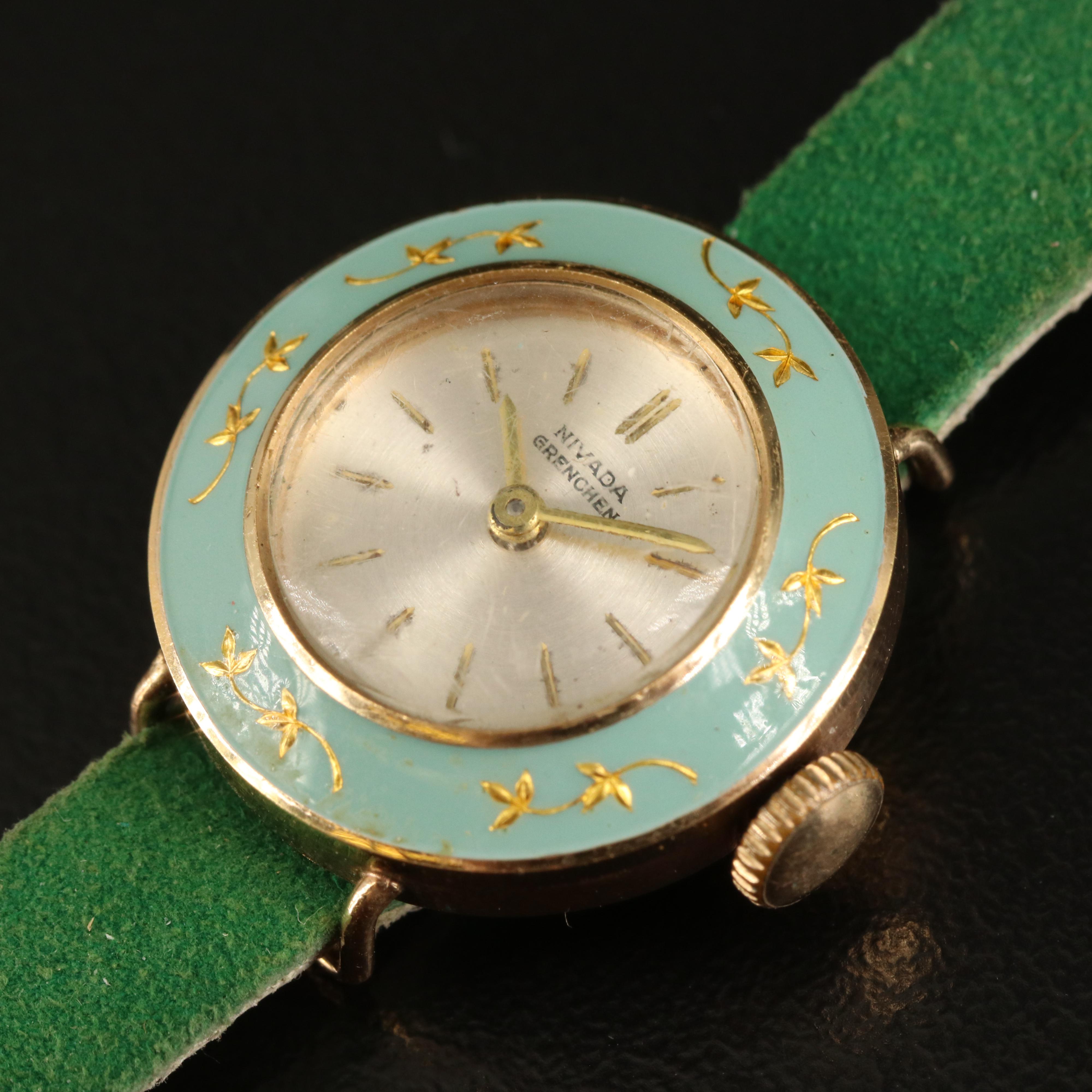 Nivada Watch with Interchangeable Bezel and Straps