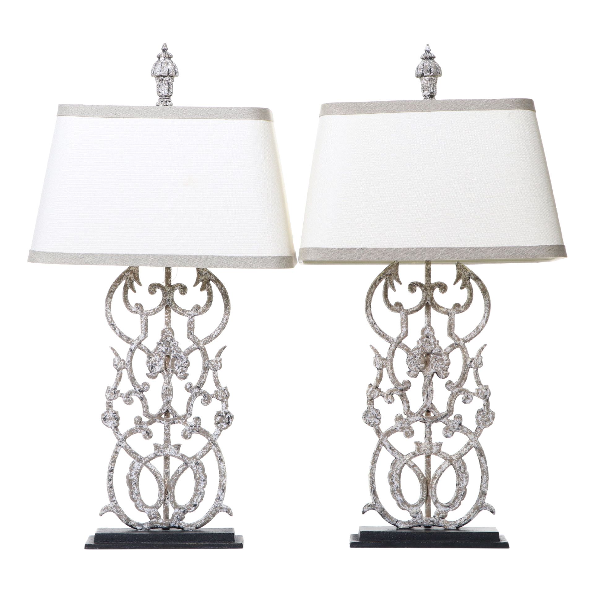 Pair of Arhaus Furniture Fielding Table Lamps