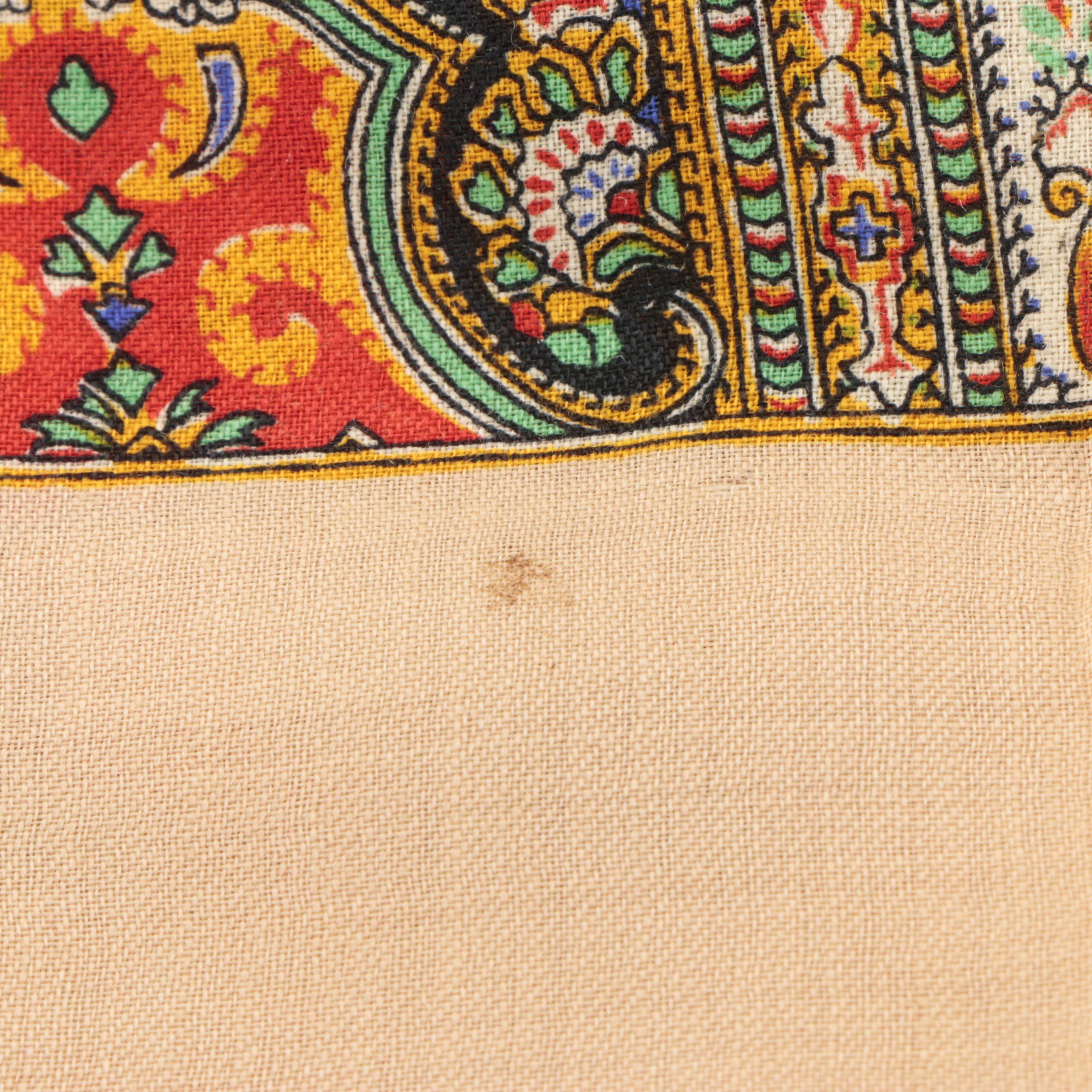 J. Mico Sancho Paris Landmarks Scarf, Hand Blocked Wool Scarf and Other Scarf