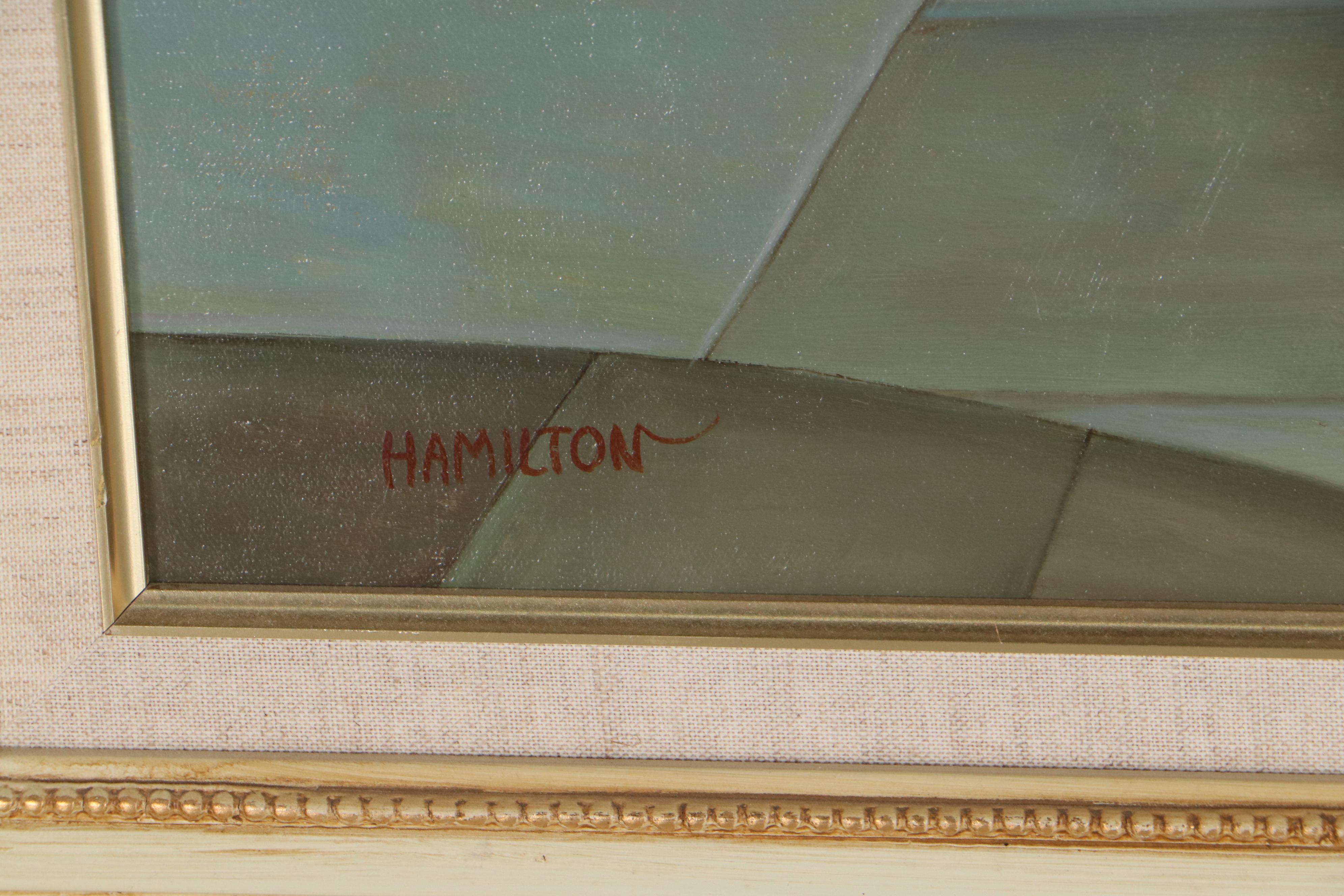 Oil Painting After John Reinhard Weguelin "The Swing," Circa 2000