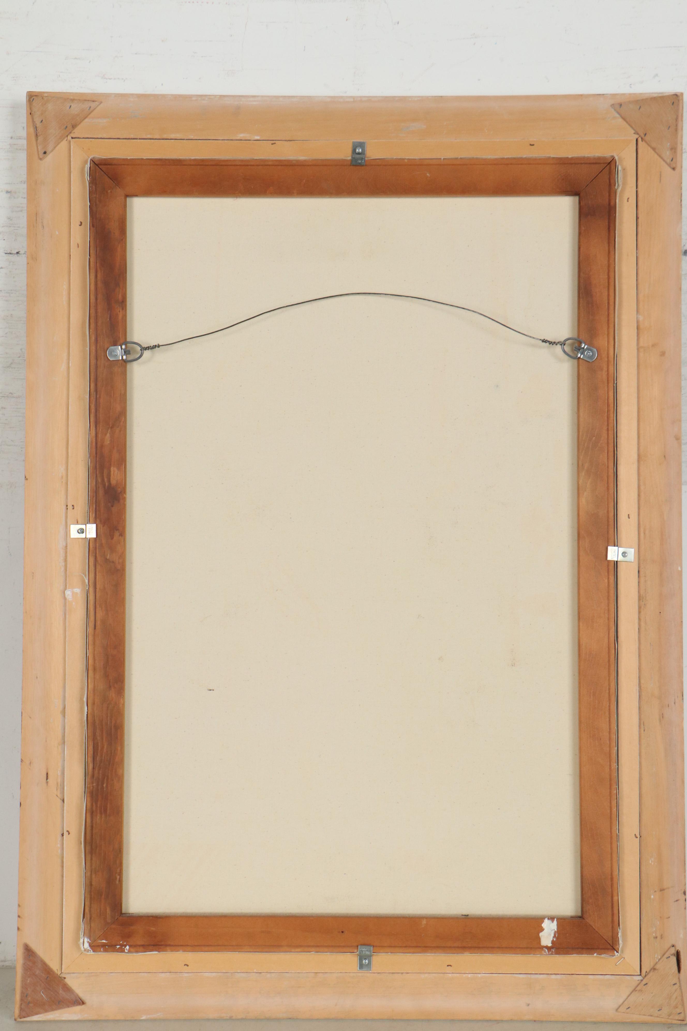 Oil Painting After John Reinhard Weguelin "The Swing," Circa 2000