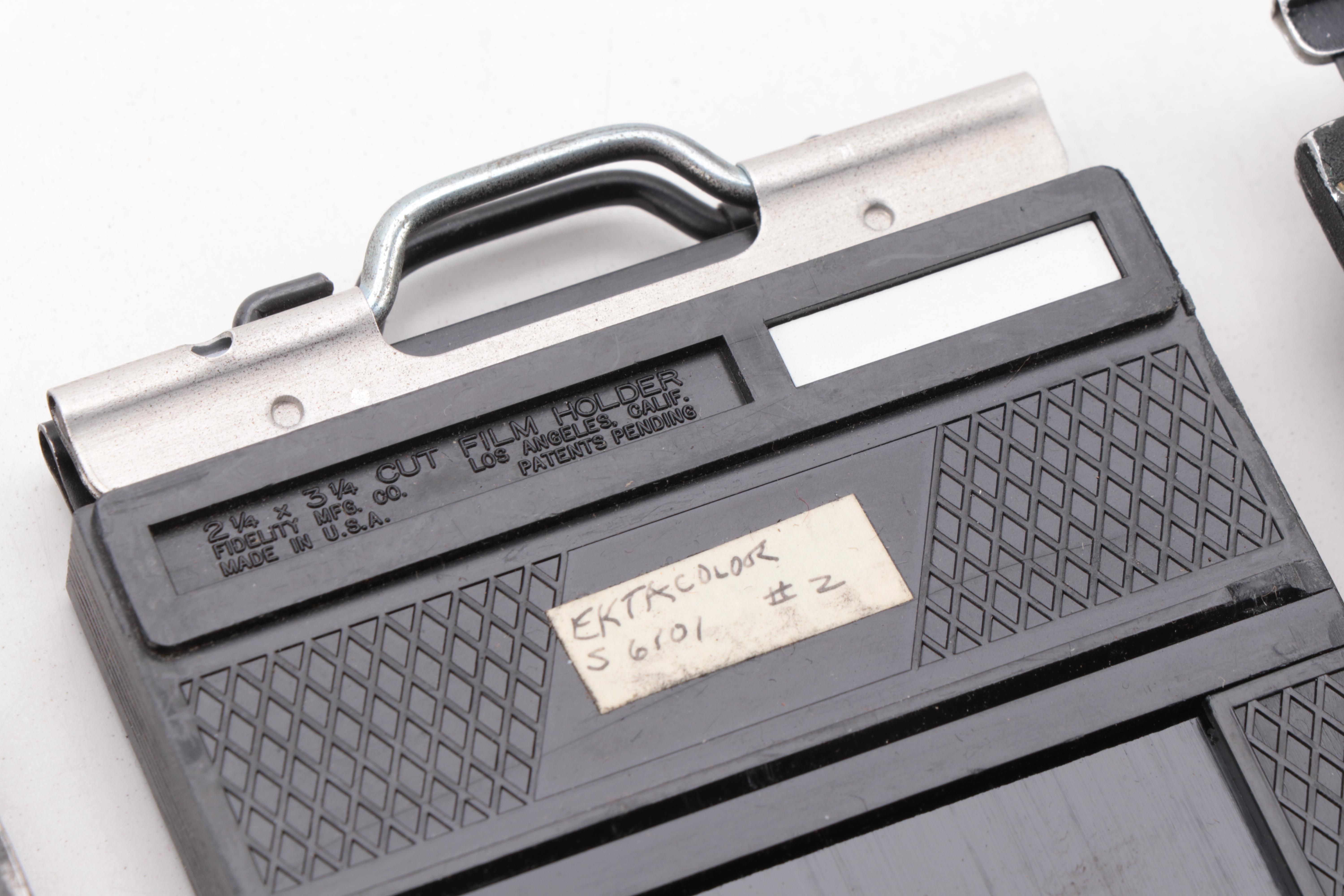 Tokyo Kogaku Kikai KK Horseman Press Camera with Lenses, Sheet Film Holders