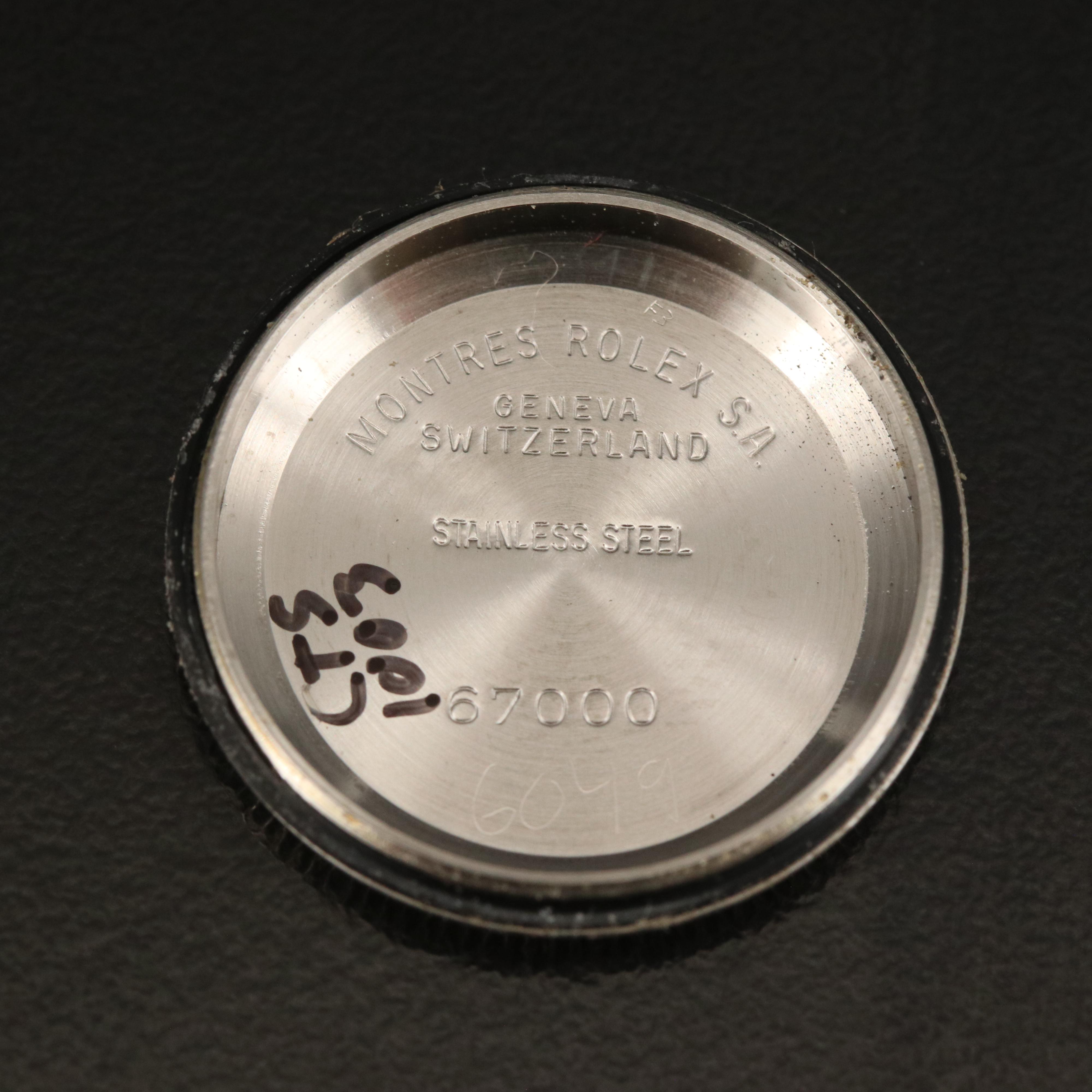 1986 Rolex Oyster Perpetual Stainless Steel and 18K Watch