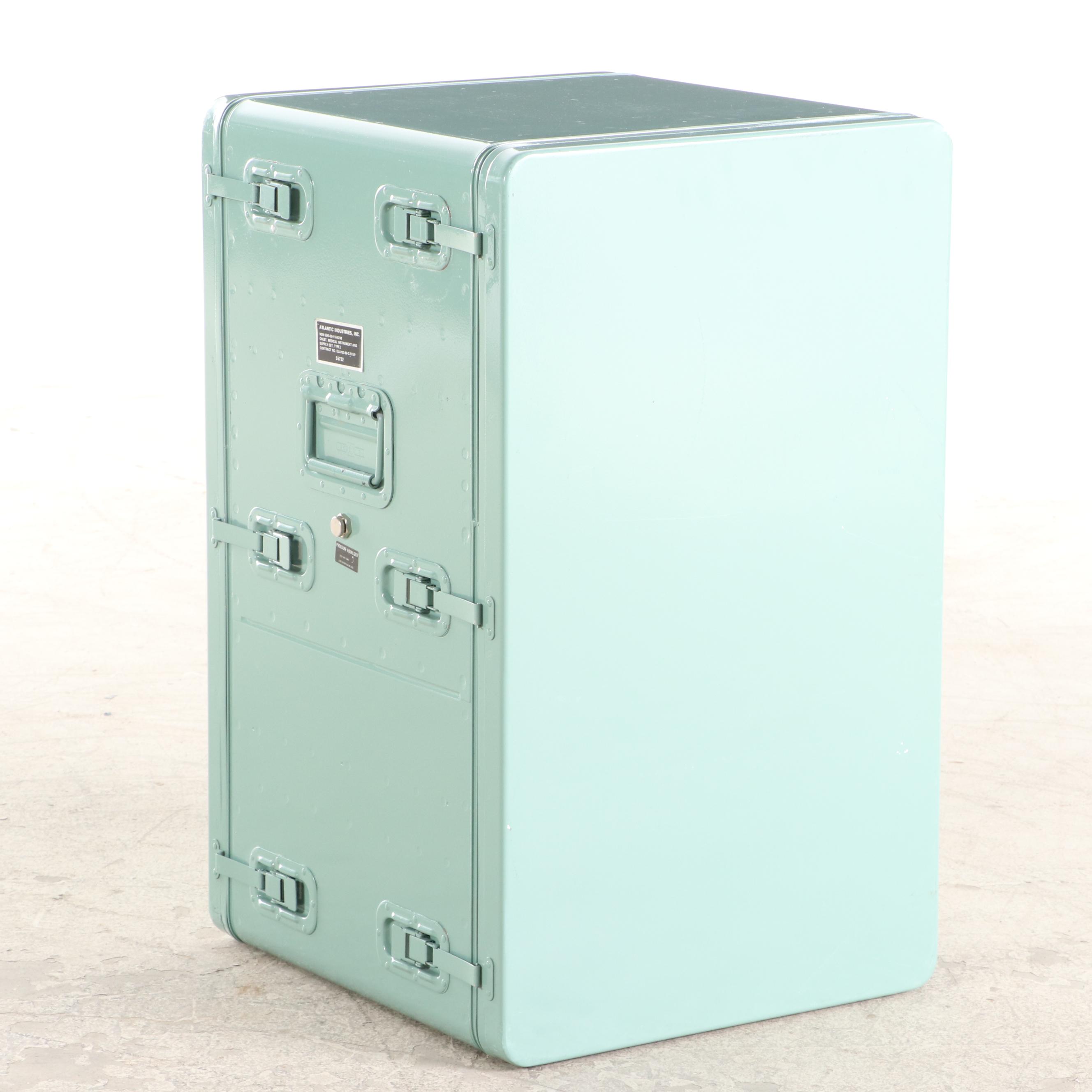 Atlantic Industries Type I Medical Instrument Supply Set Chest, Mid-20th C.